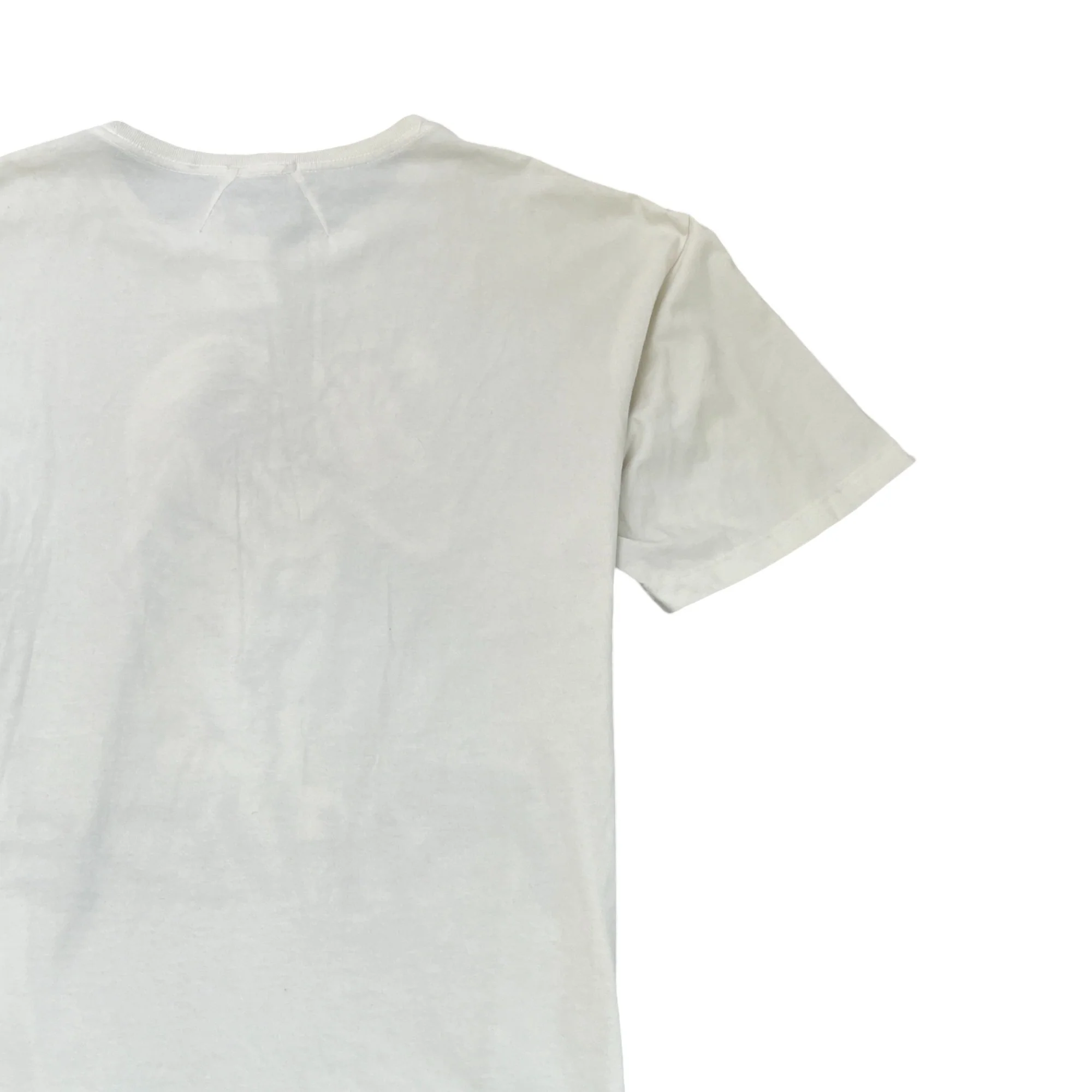 Men's Tiger Print T-Shirt White Size L - Image 4