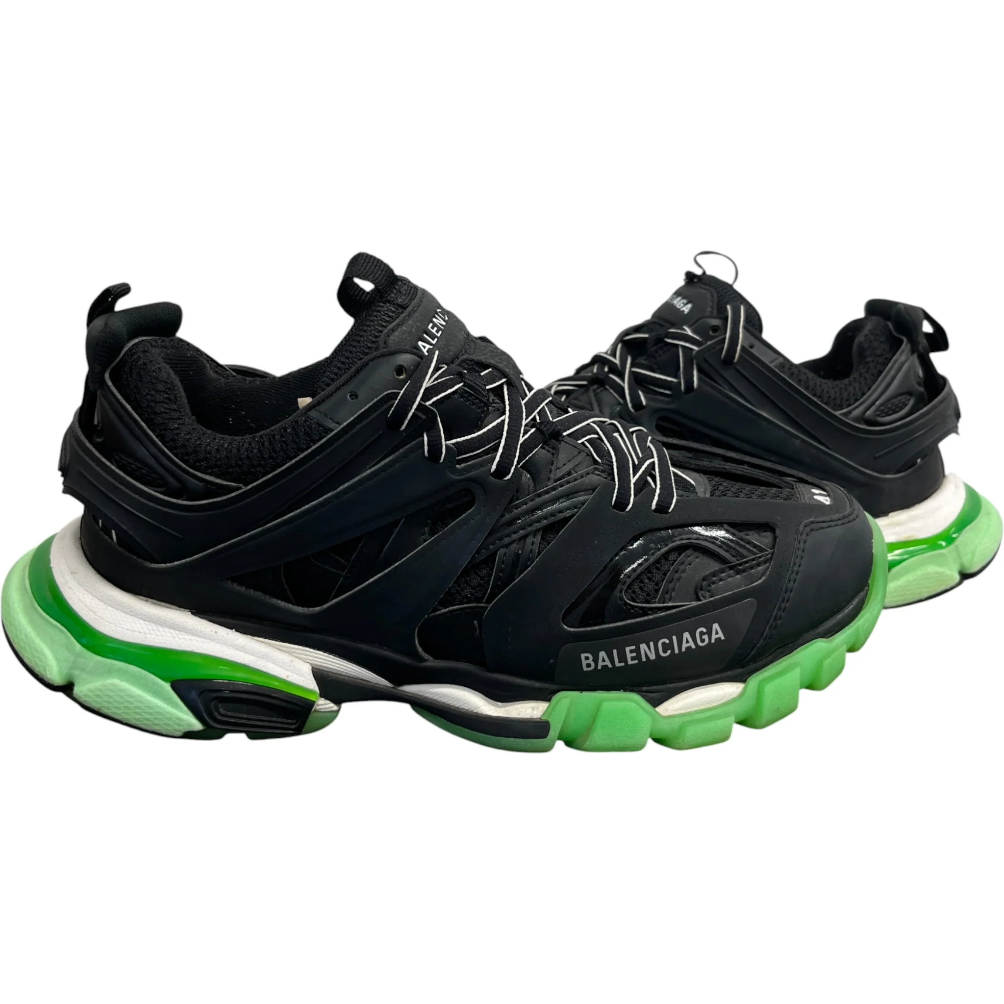 Men's Track Low Trainers Black Size EU 41 / UK 7 - Image 3