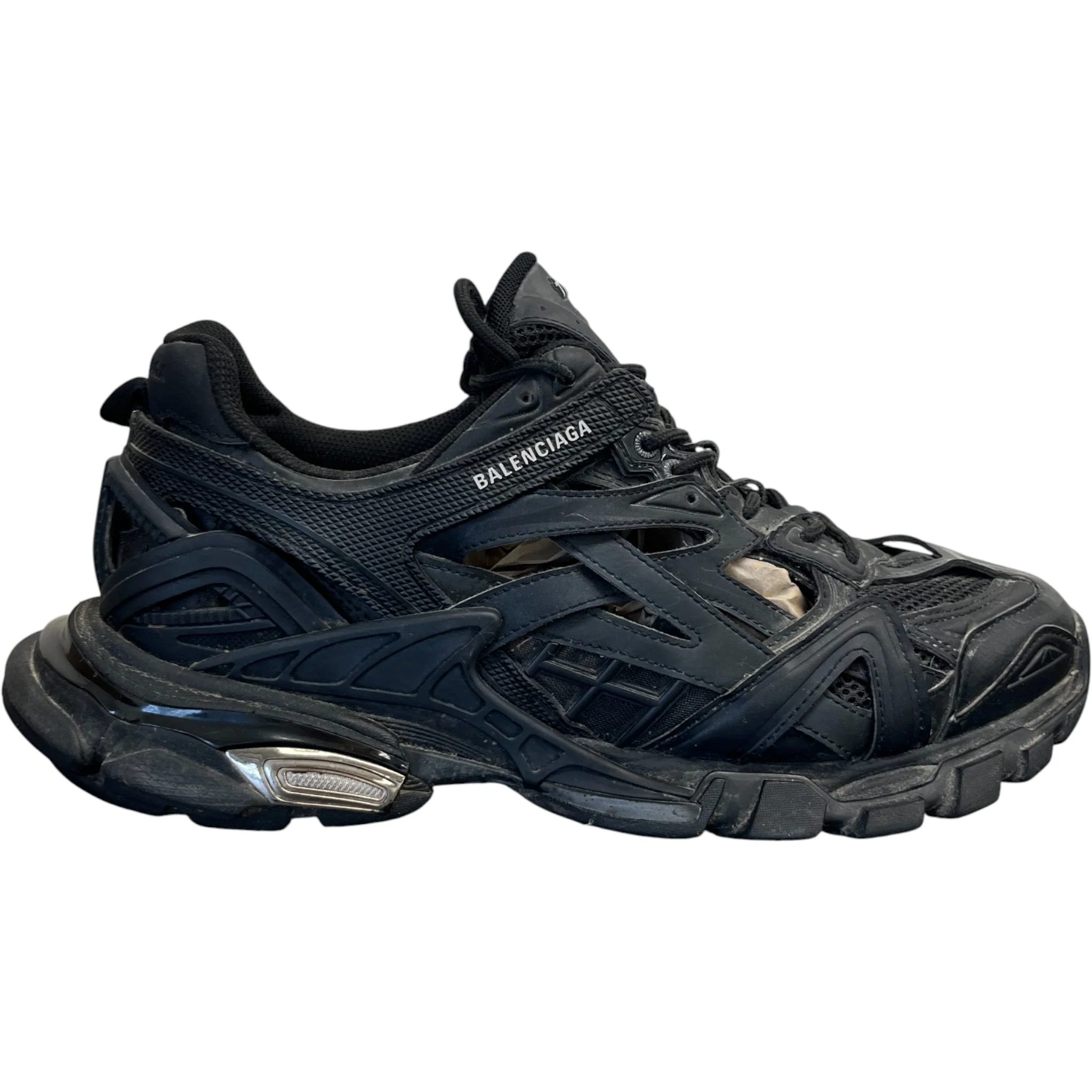 Men's Track.2 Low Trainers Black Size EU 44 / UK 10