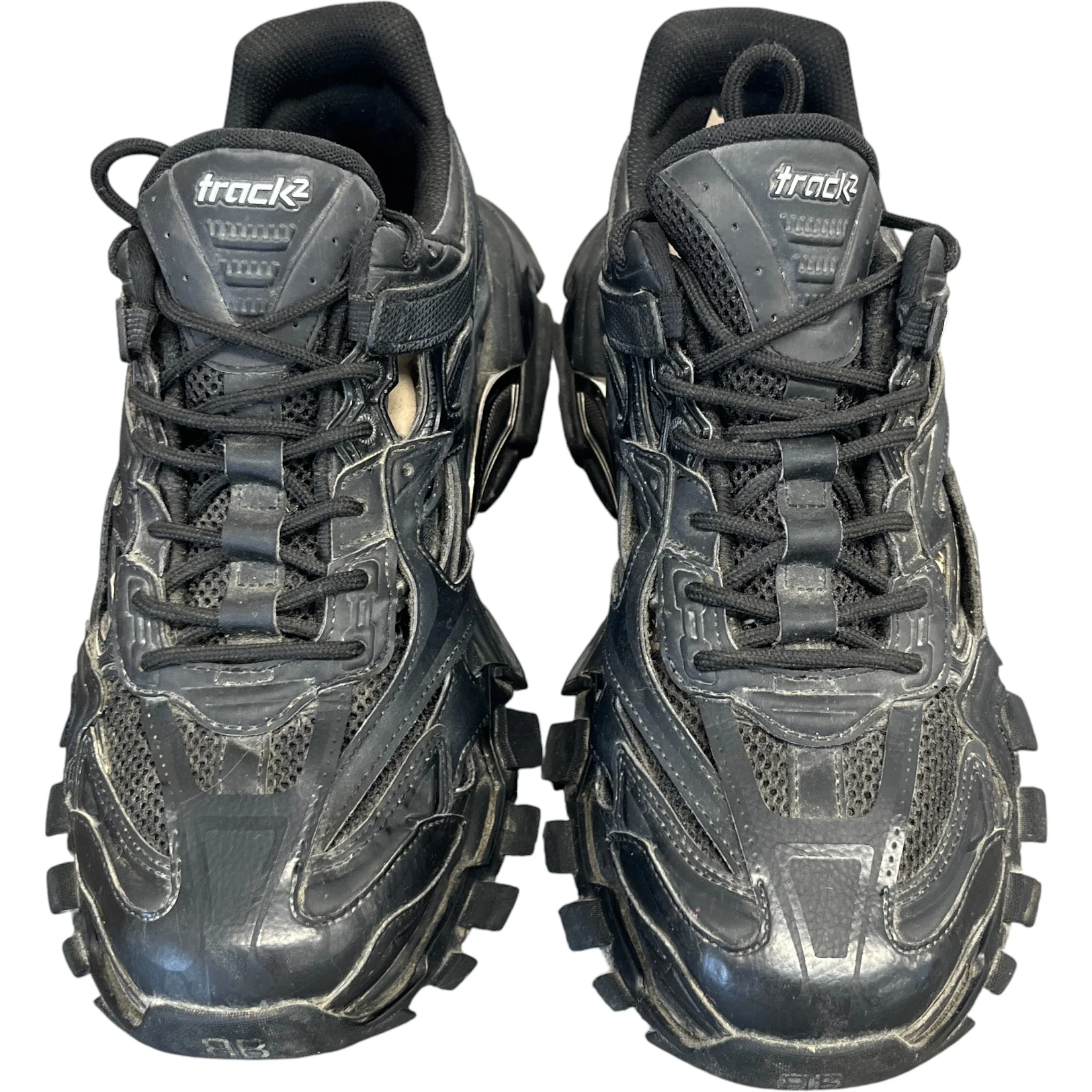 Men's Track.2 Low Trainers Black Size EU 44 / UK 10 - Image 6