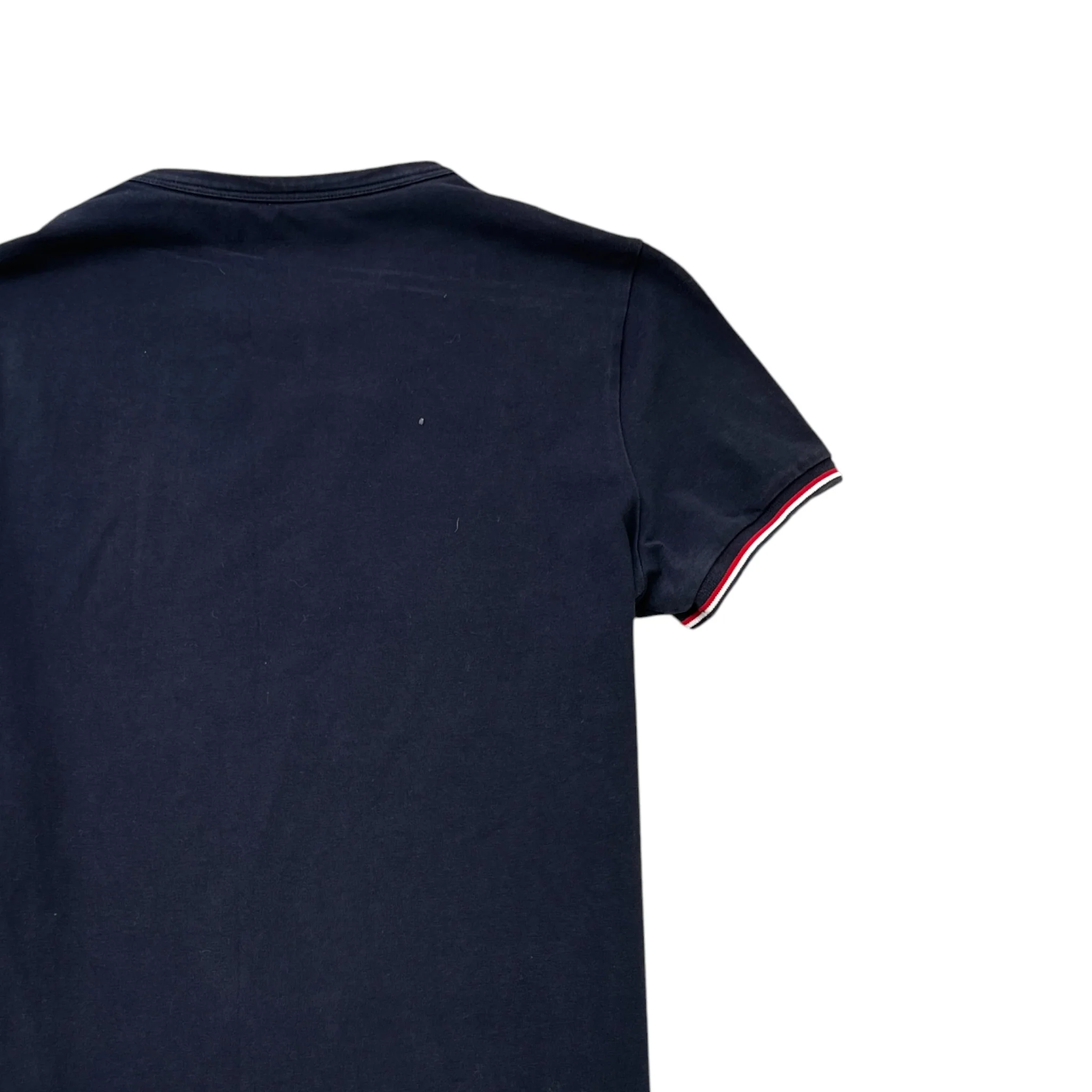 Men's Tricolour Maglia T-Shirt Navy Size S - Image 4