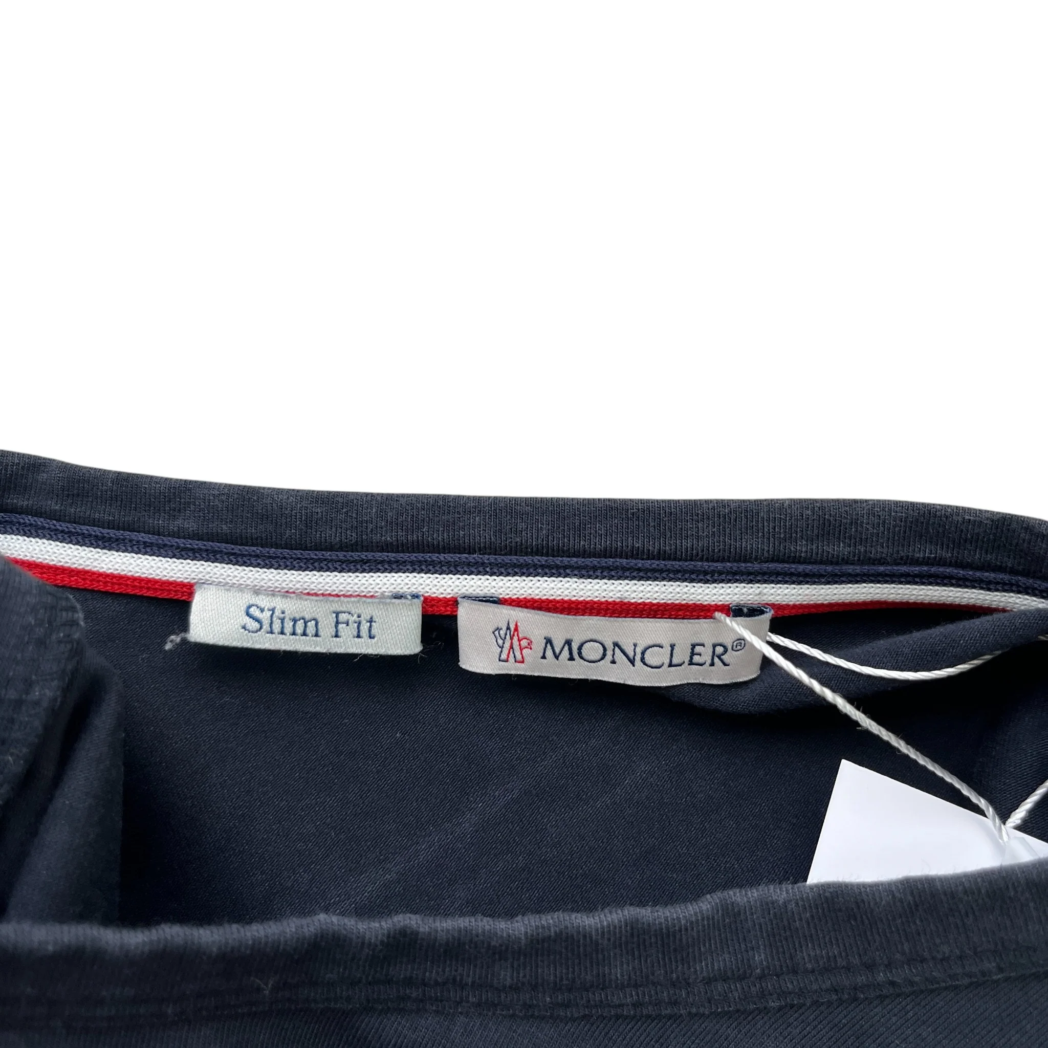 Men's Tricolour Maglia T-Shirt Navy Size S - Image 6