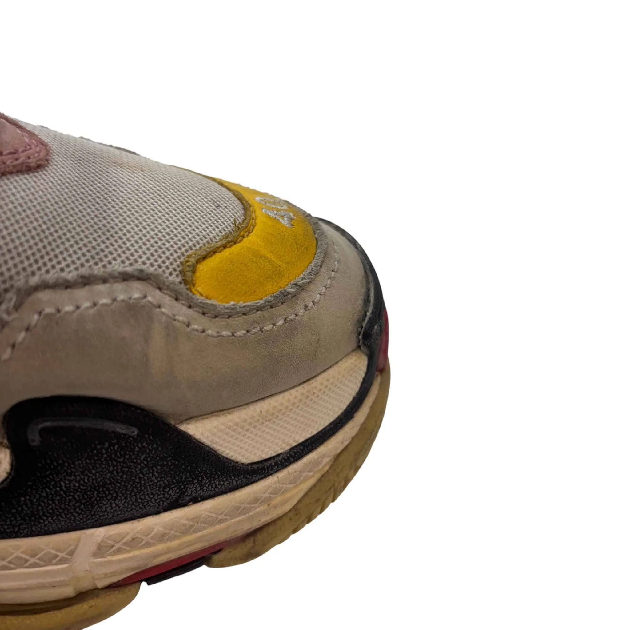 Men's Triple S Low Trainers Beige Size EU 41 / UK 7 - Image 14