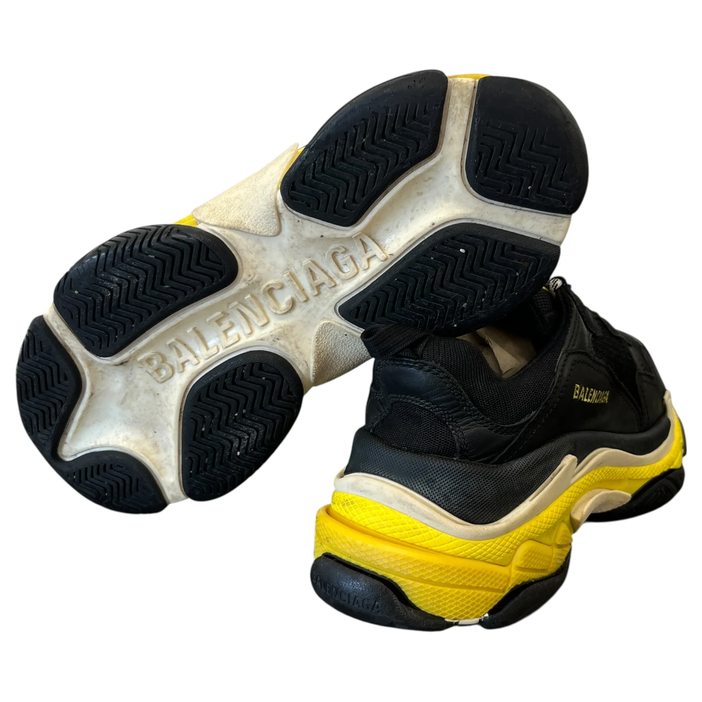Men's Triple S Low Trainers Black Size EU 40 / UK 6 - Image 11