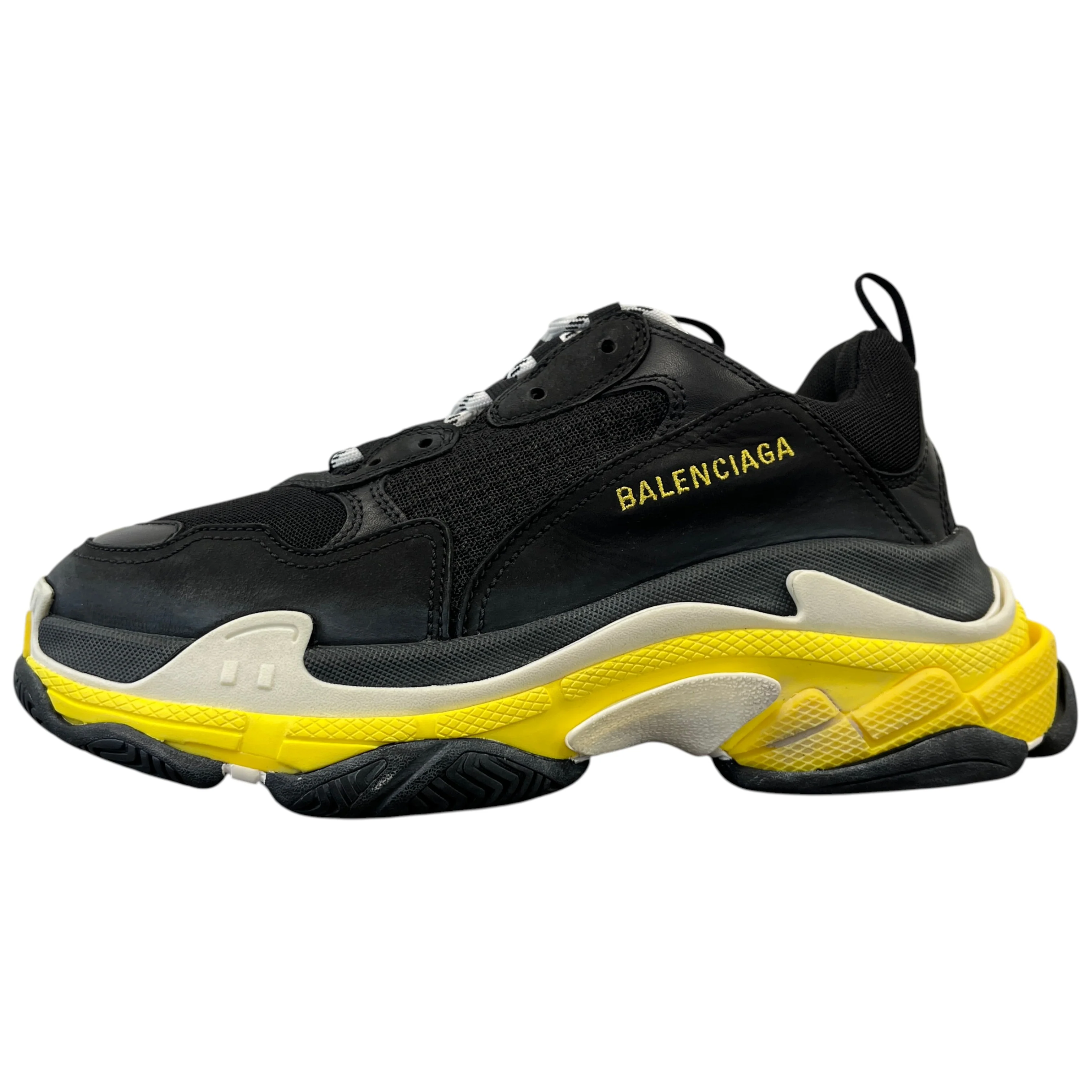 Men's Triple S Low Trainers Black Size EU 41 / UK 7 - Image 5