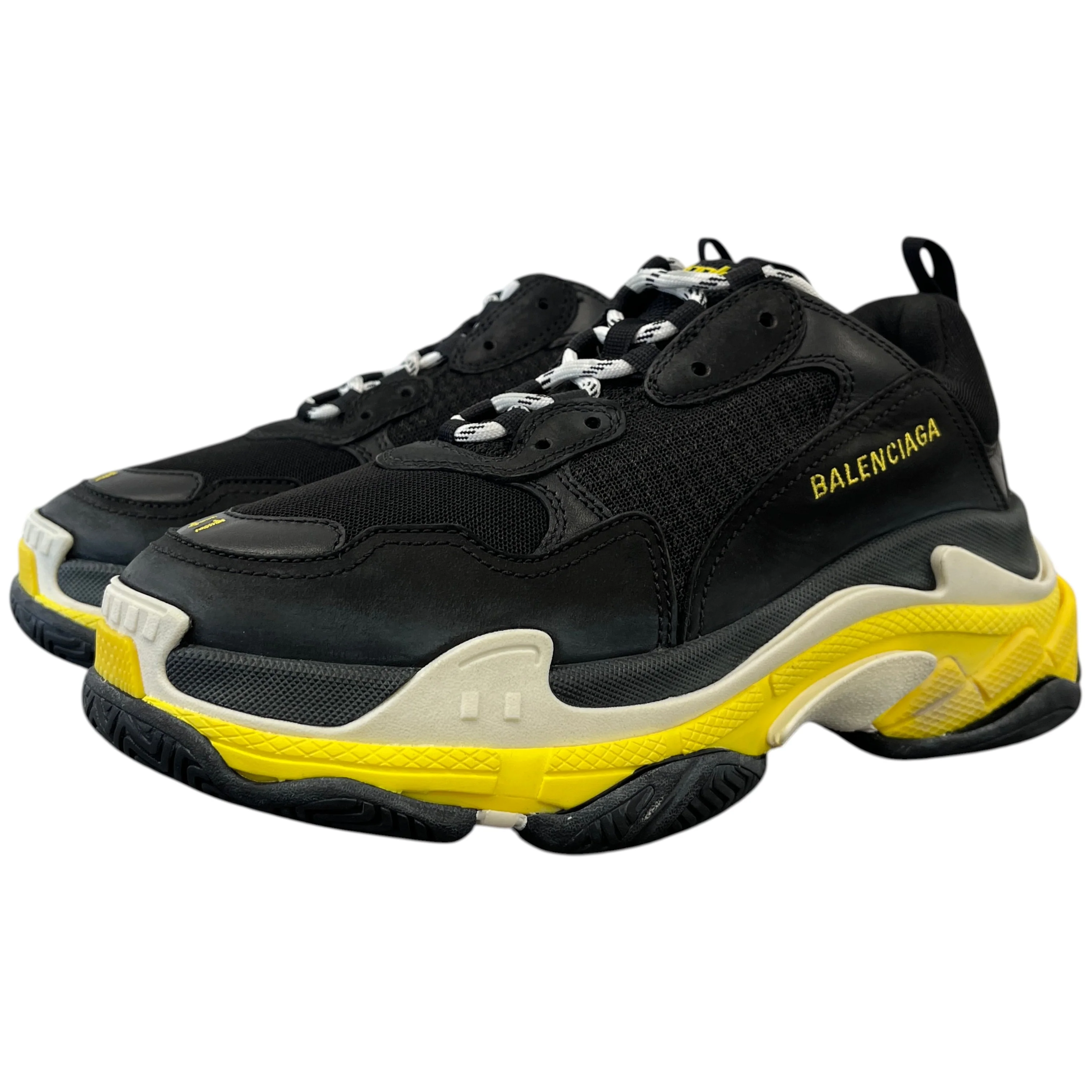 Men's Triple S Low Trainers Black Size EU 41 / UK 7 - Image 8
