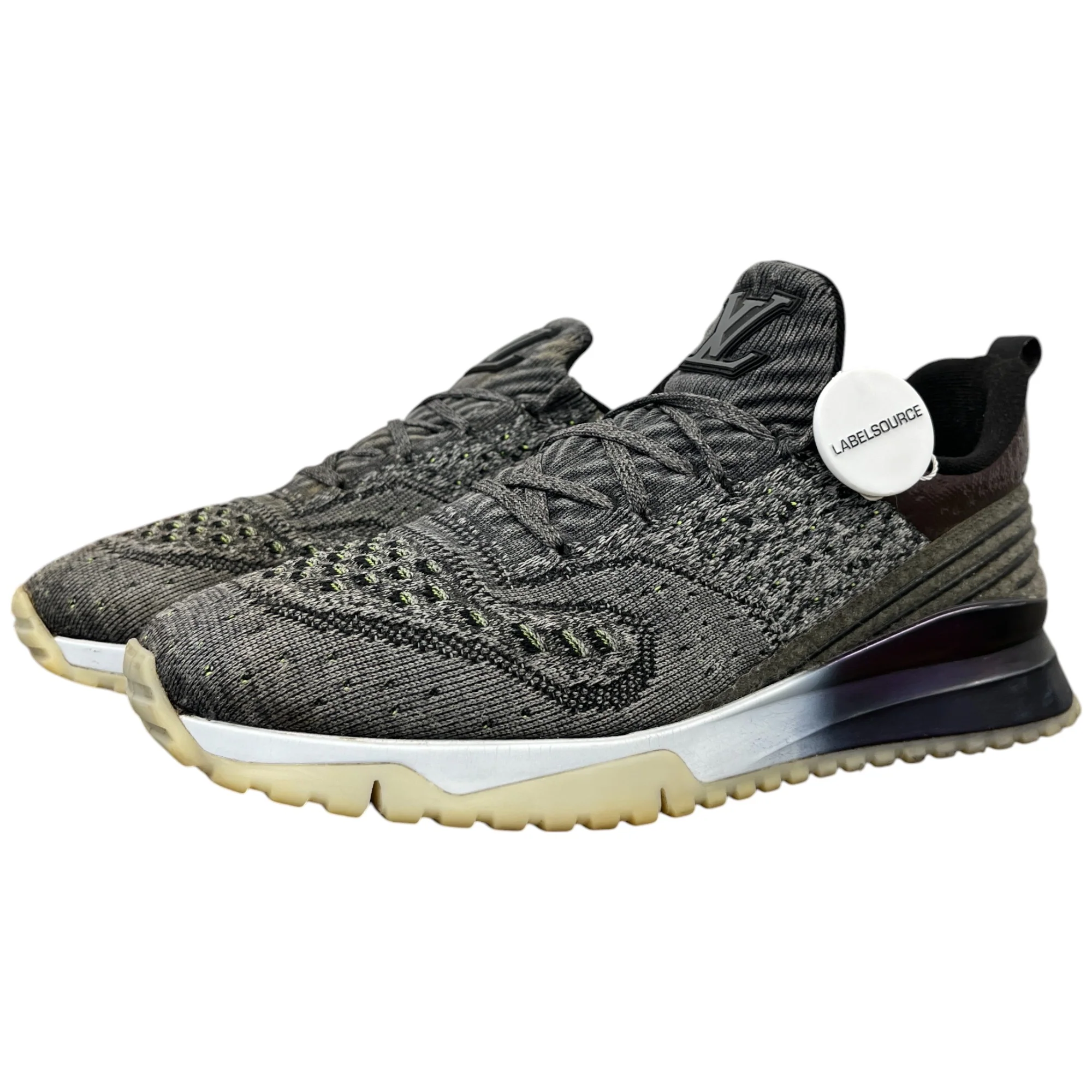Men's Vnr Knit Low Trainers Grey Size EU 44 / UK 10 - Image 12