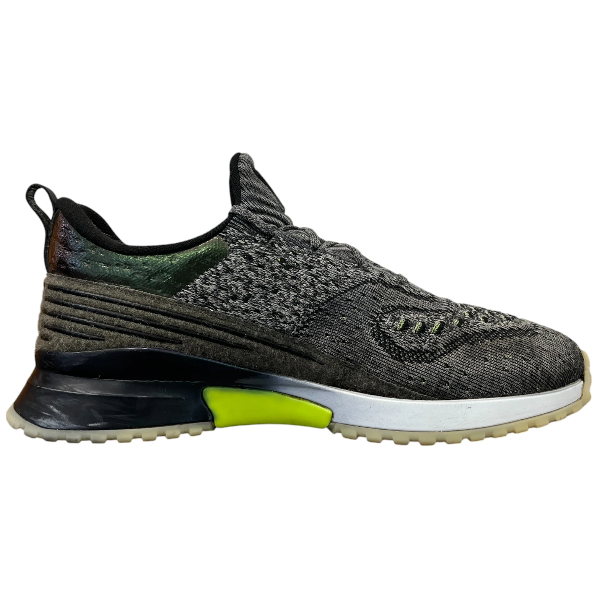 Men's Vnr Knit Low Trainers Grey Size EU 44 / UK 10 - Image 4