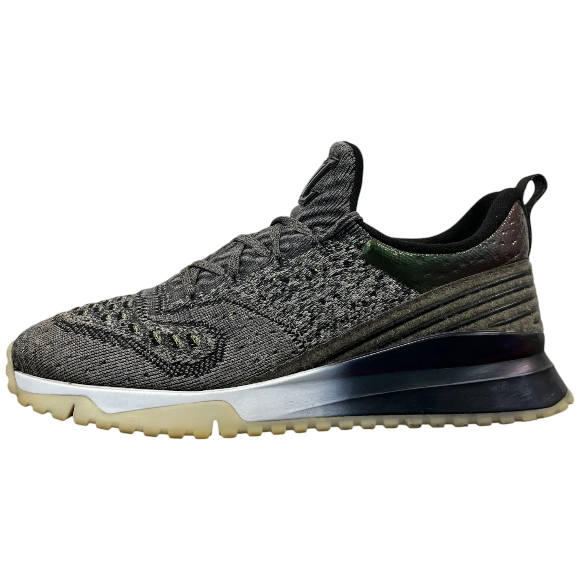 Men's Vnr Knit Low Trainers Grey Size EU 44 / UK 10 - Image 5