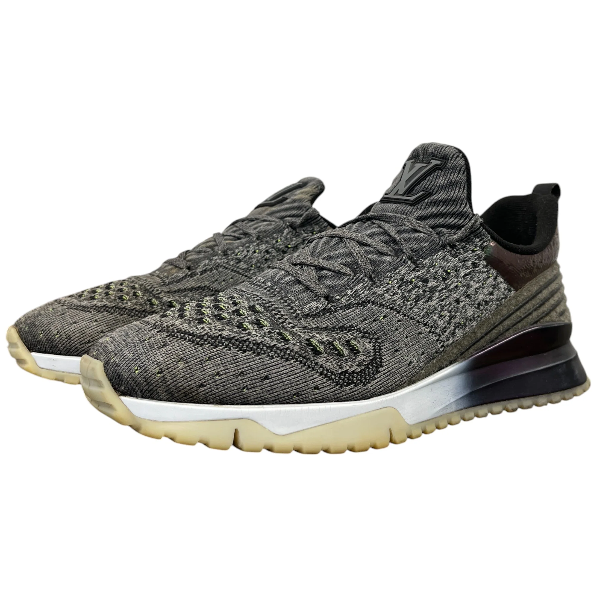 Men's Vnr Knit Low Trainers Grey Size EU 44 / UK 10 - Image 8