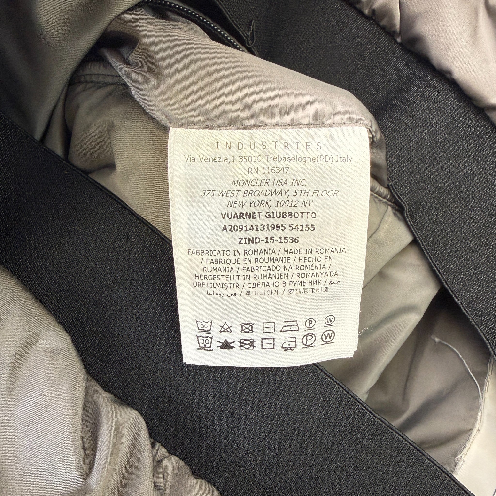 Men's Vuarnet Down Jacket Multi-Coloured Size 4 / XL - Image 9