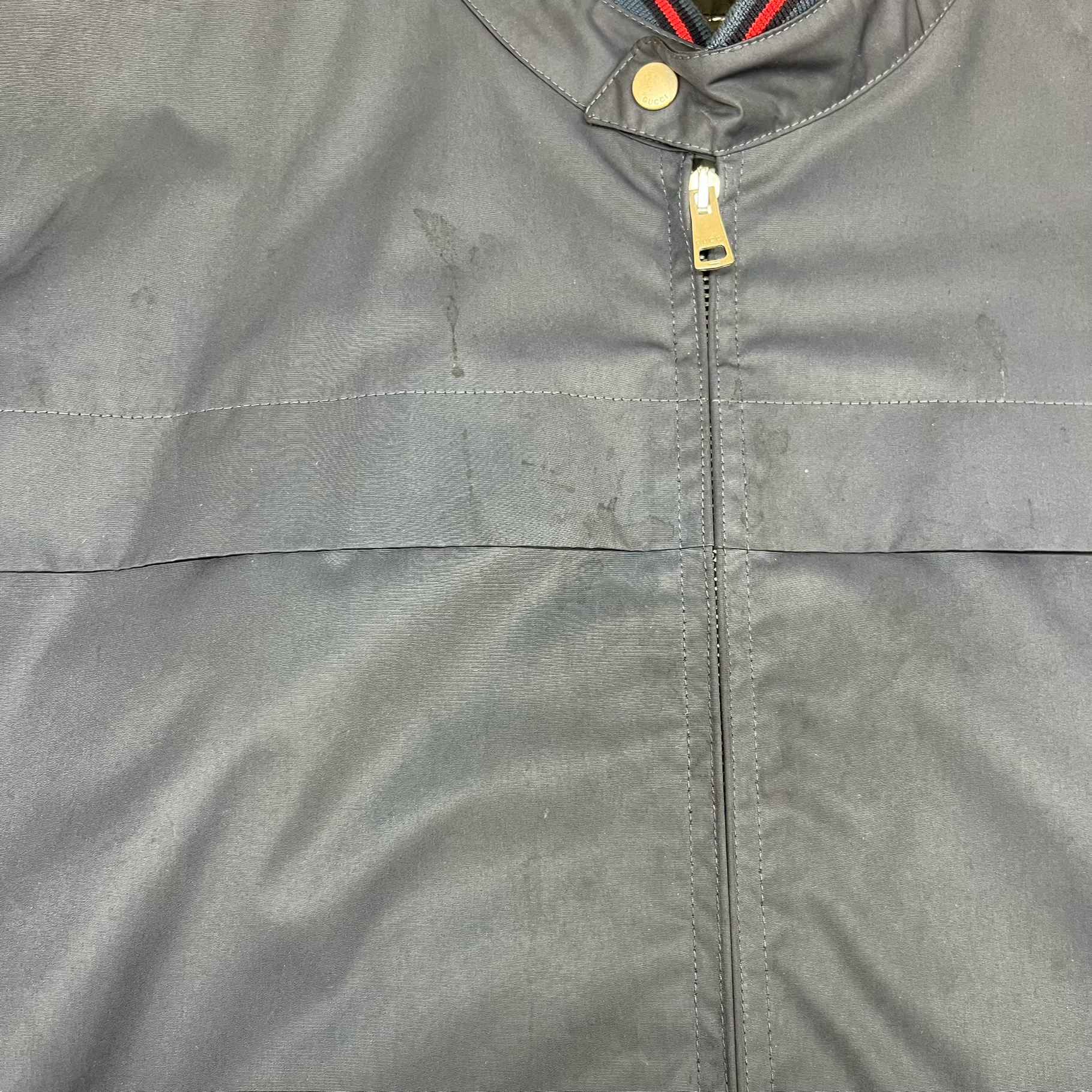 Men's Web Collar Jacket Navy Size IT 50 / L - Image 11