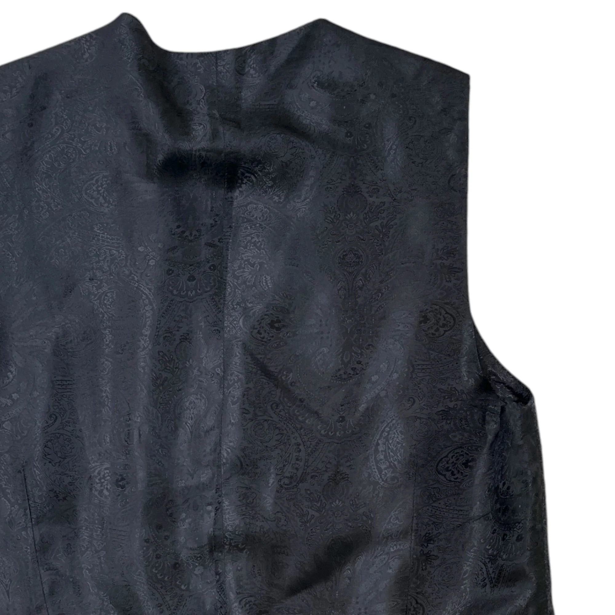Men's Wool Waistcoat Vest Grey Size IT 48 / UK M - Image 4