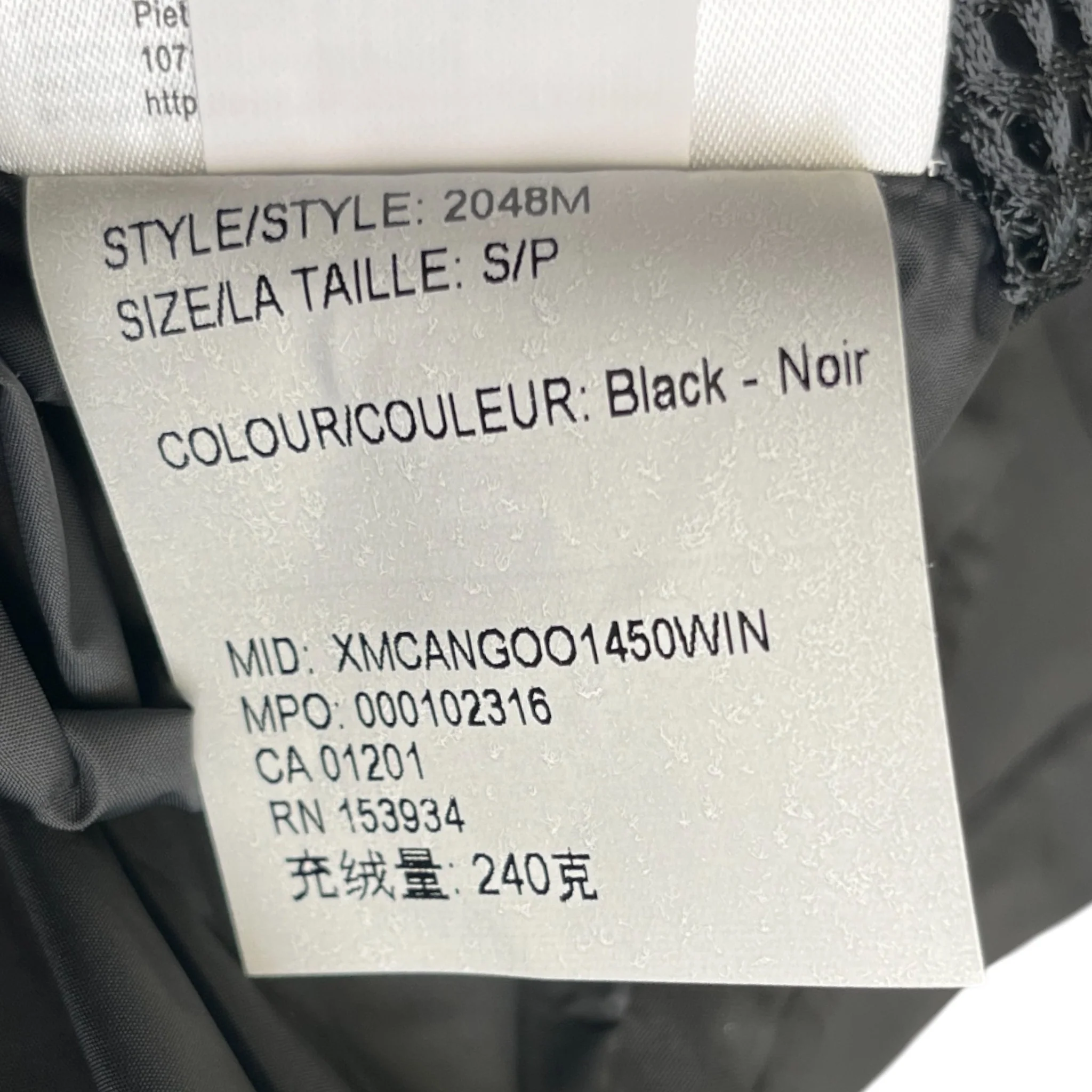 Men's Wyndham Down Jacket Black Size S - Image 6
