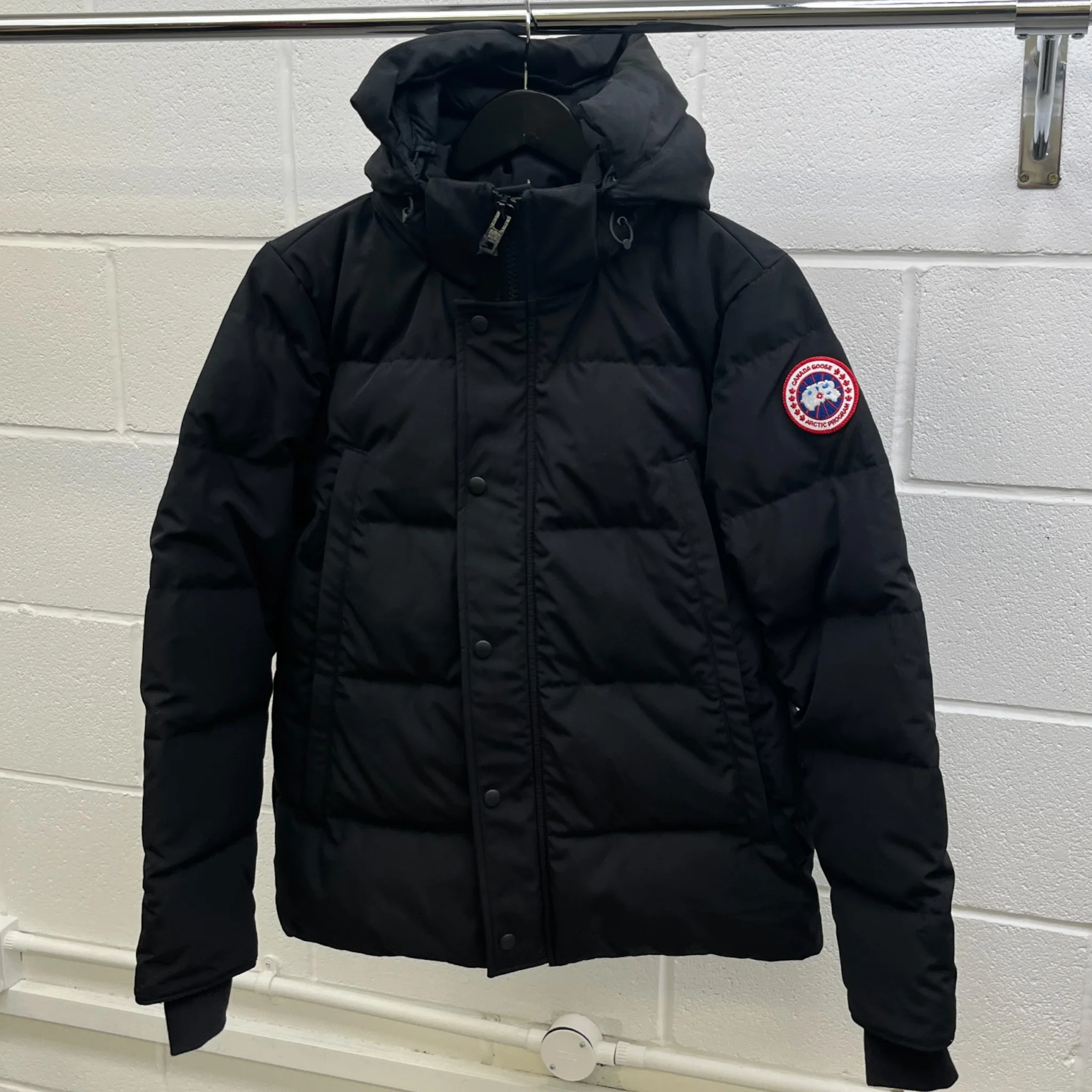 Men's Wyndham Down Jacket Black Size S - Image 8