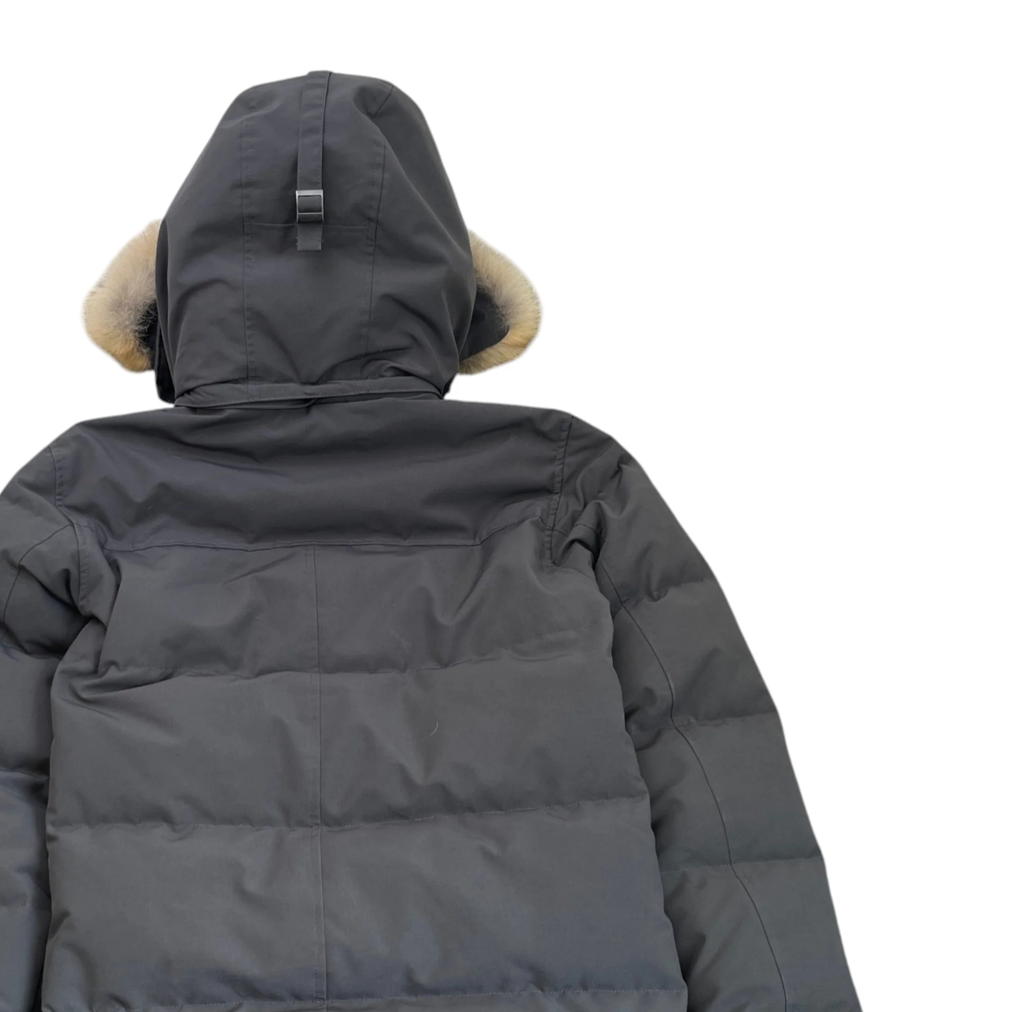 Men's Wyndham Graphite Down Jacket Charcoal Size M - Image 4