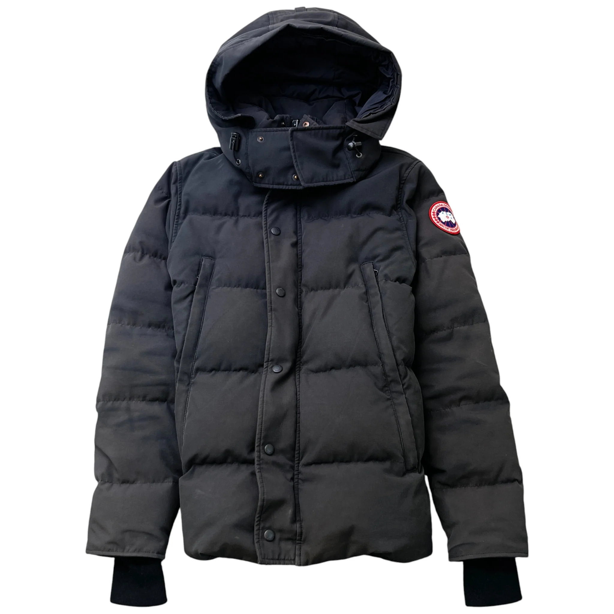 Men's Wyndham Parka Down Jacket Black Size XS