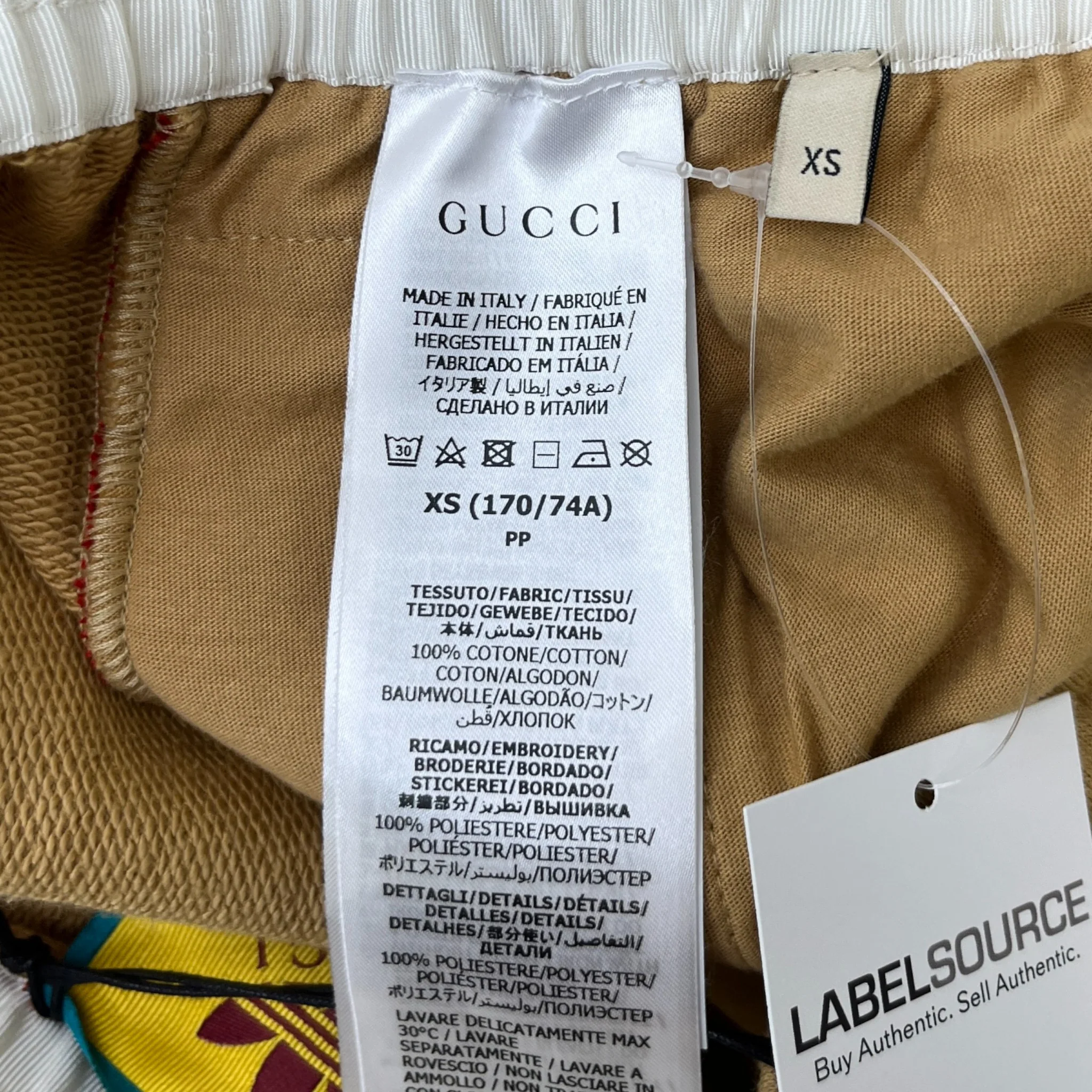 Men's X Adidas Shorts Beige Size XS - Image 9