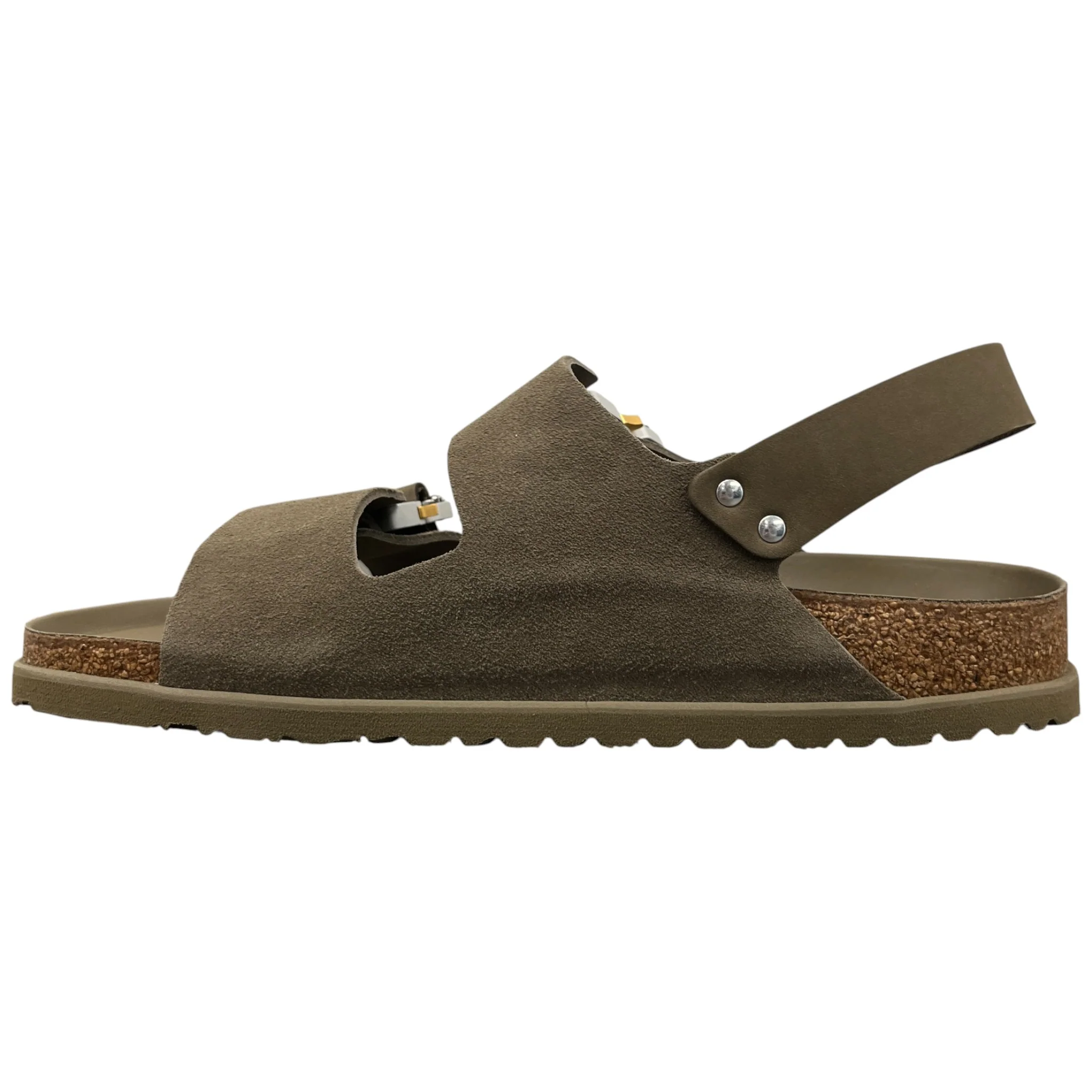 Men's X Birkenstocks Sandals Khaki Size EU 44 / UK 10 - Image 2