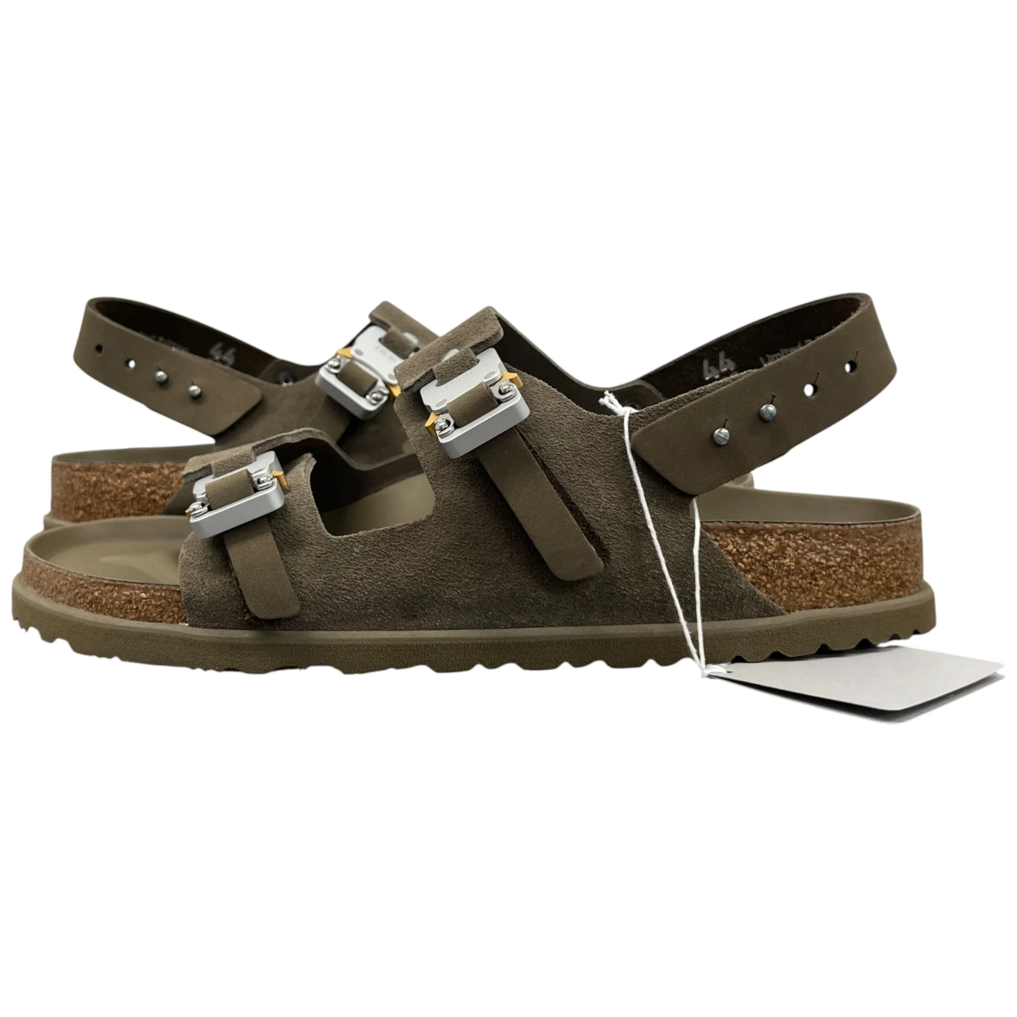 Men's X Birkenstocks Sandals Khaki Size EU 44 / UK 10 - Image 3