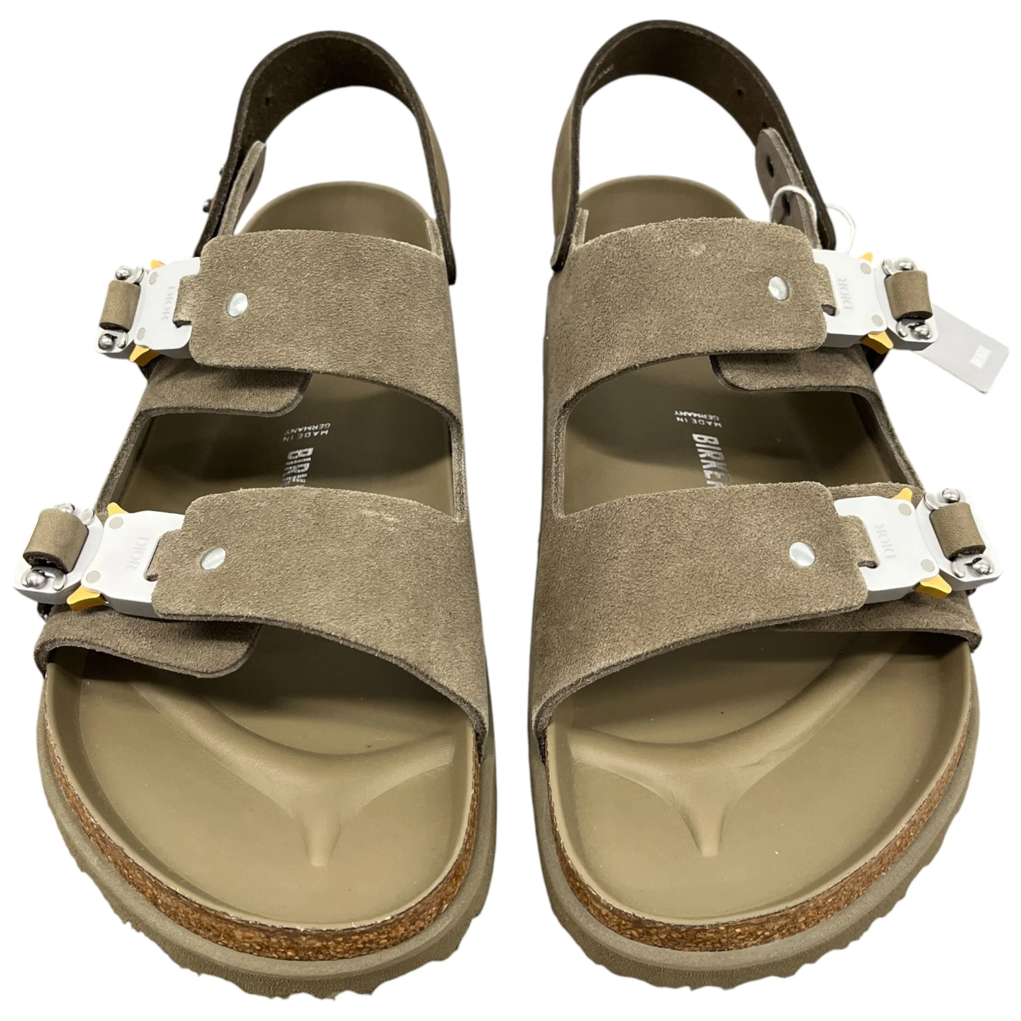 Men's X Birkenstocks Sandals Khaki Size EU 44 / UK 10 - Image 6