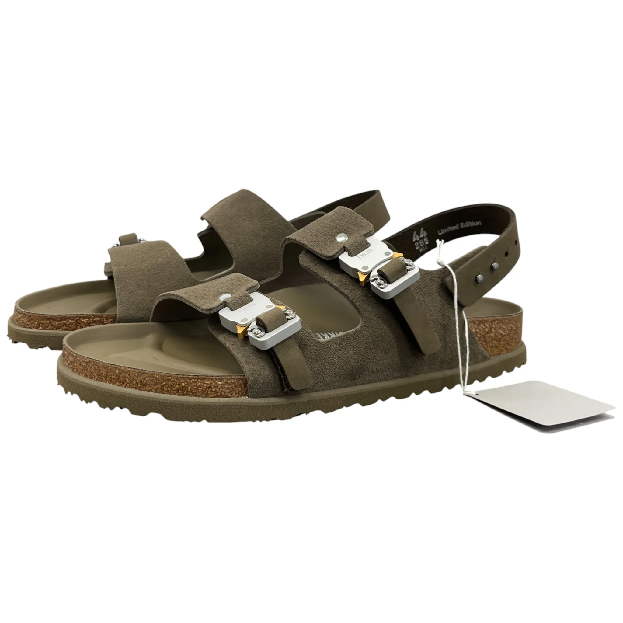 Men's X Birkenstocks Sandals Khaki Size EU 44 / UK 10 - Image 8