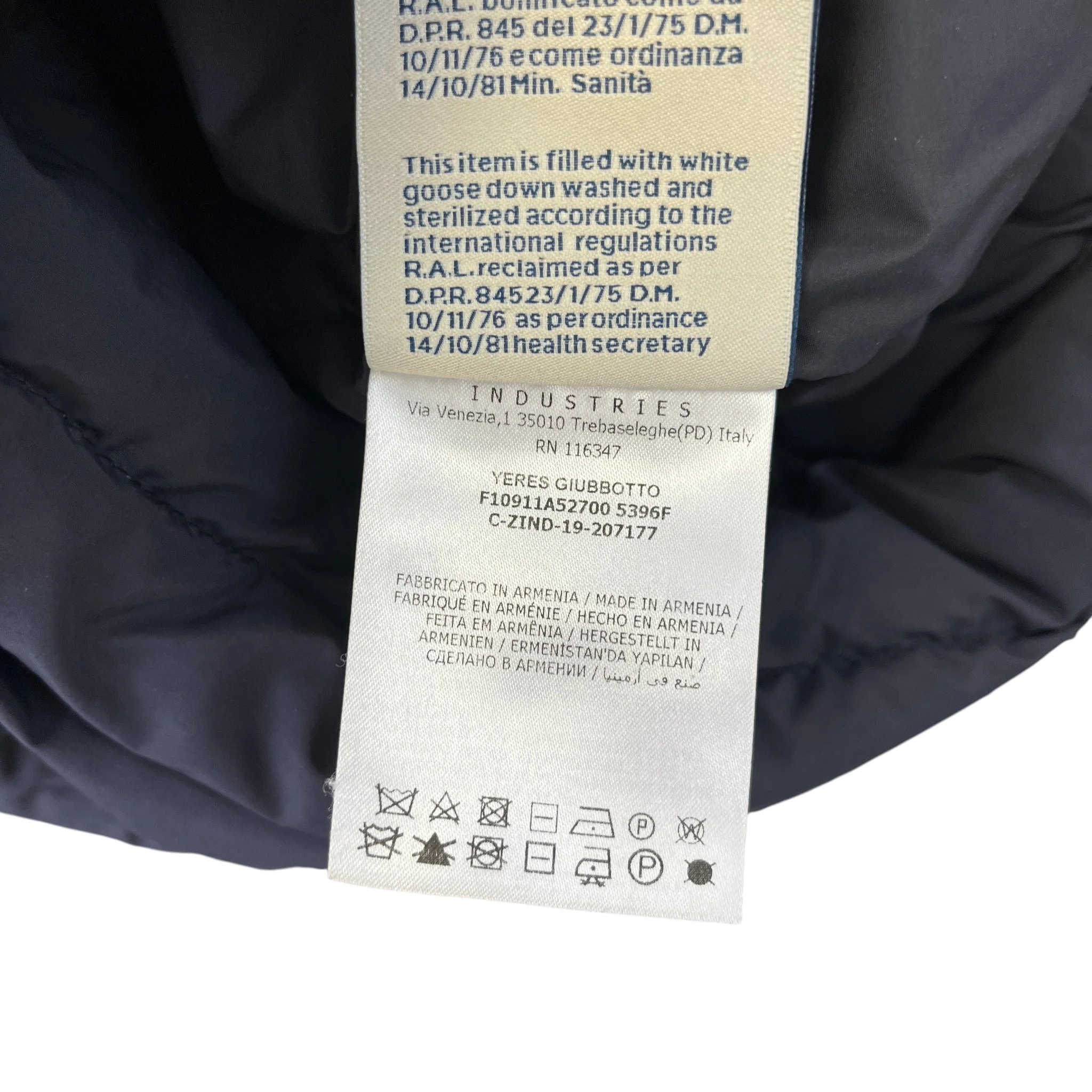 Men's Yeres Jacket Navy Size 1 / S - Image 7