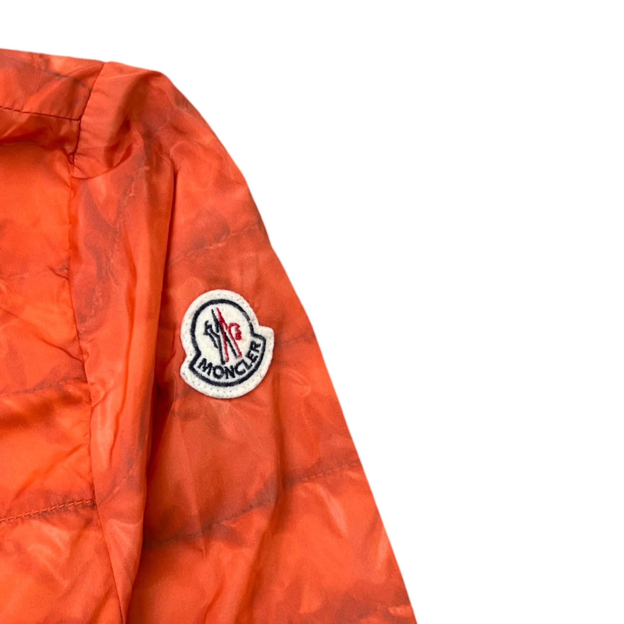Men's Zip Up Windbreaker Orange Size 3 / L - Image 5