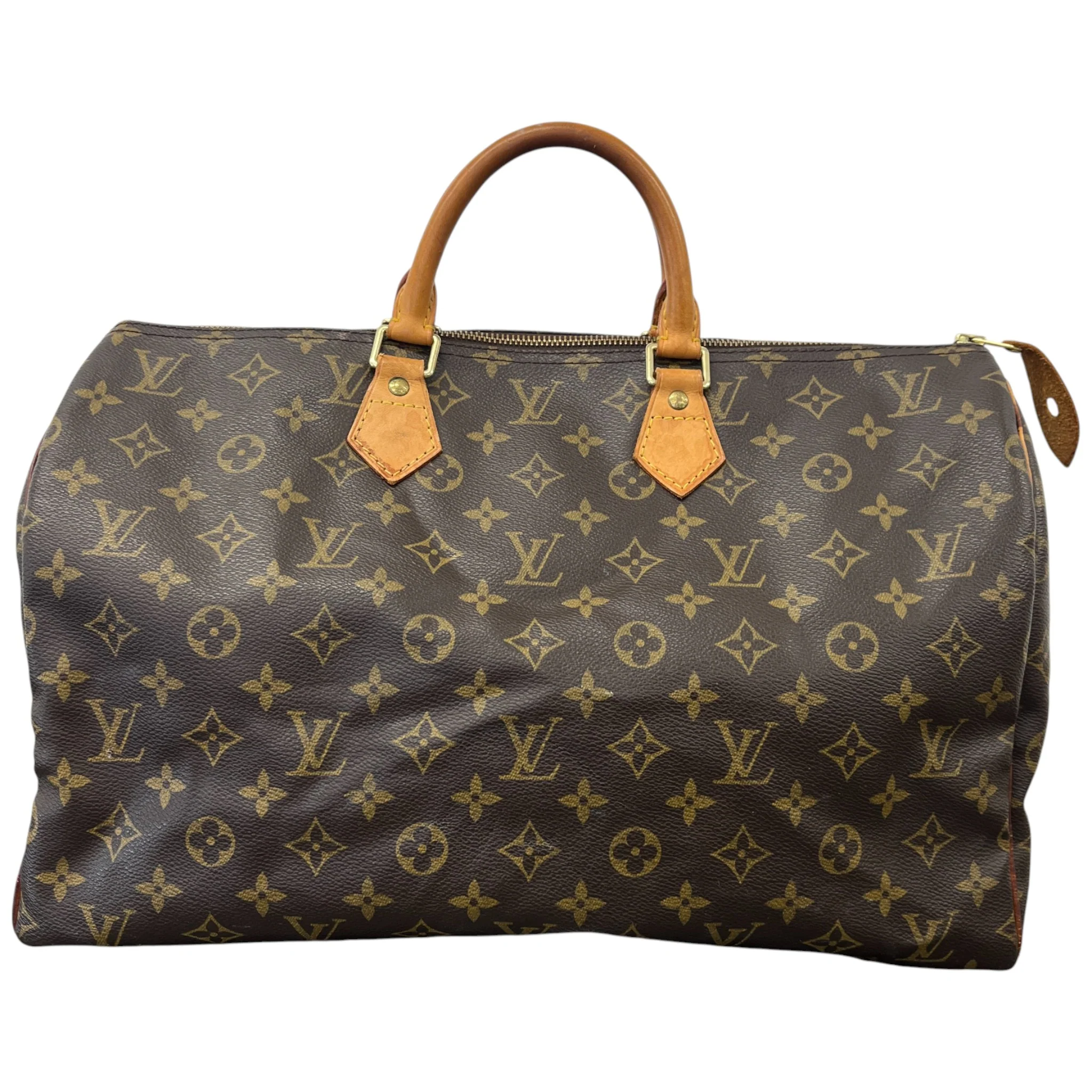 Monogram Canvas Speedy 40 Bag Brown