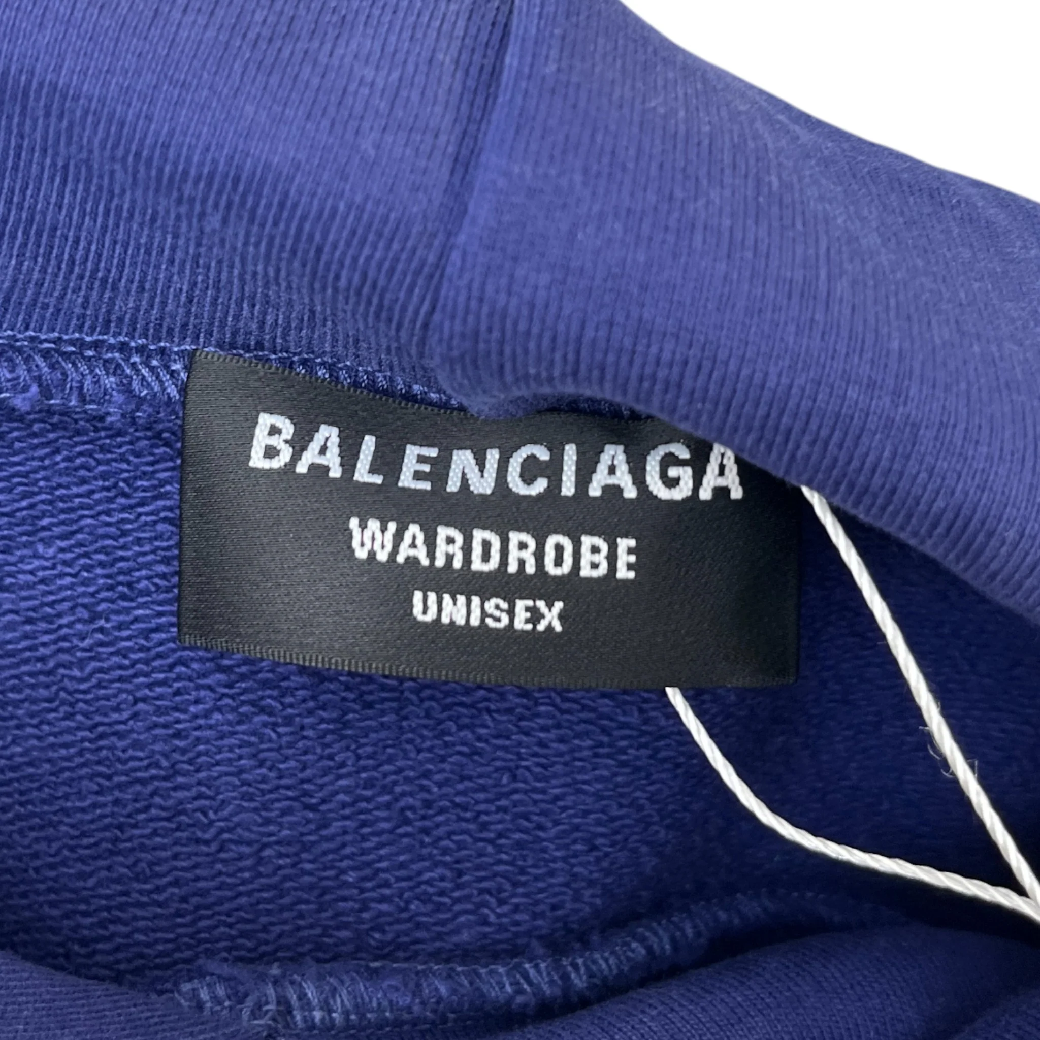 Political Logo Hoodie Blue Size XXL - Image 8
