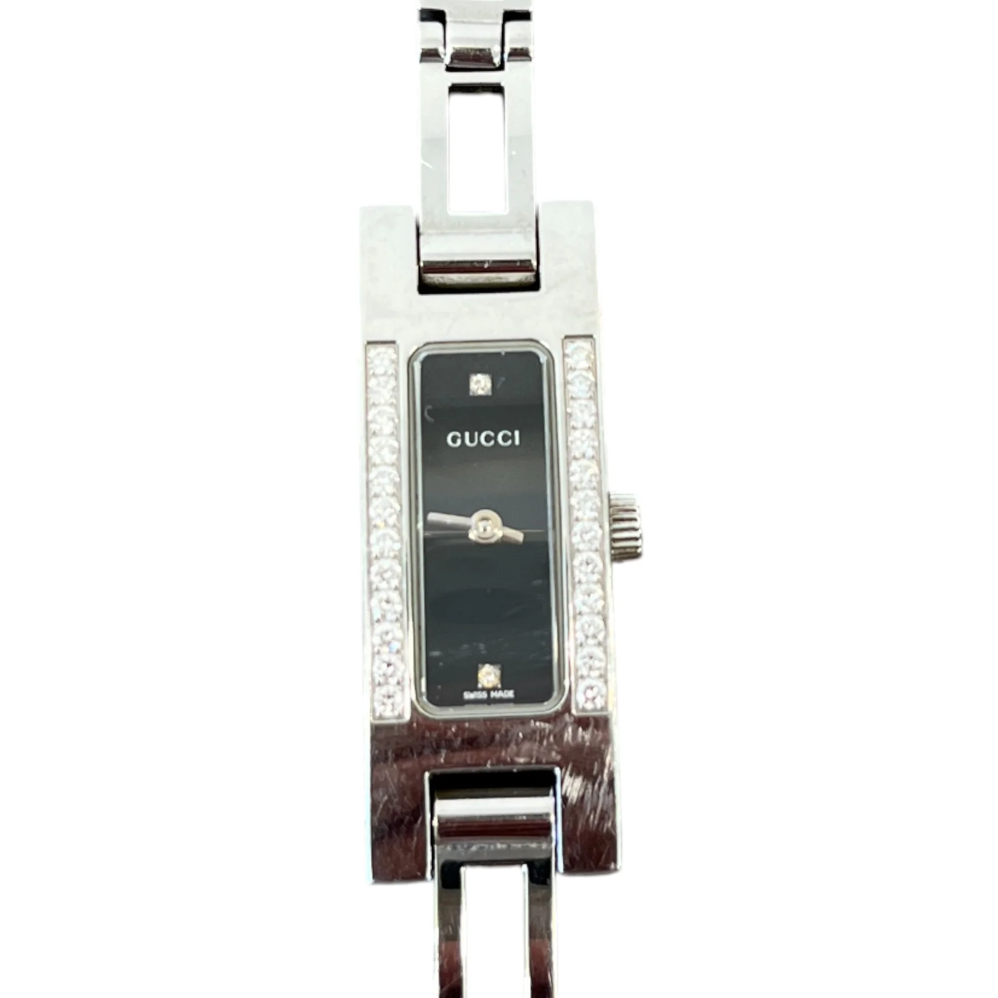 Women's 3900L Stainless Steel 26 Diamonds Watch Silver - Image 3