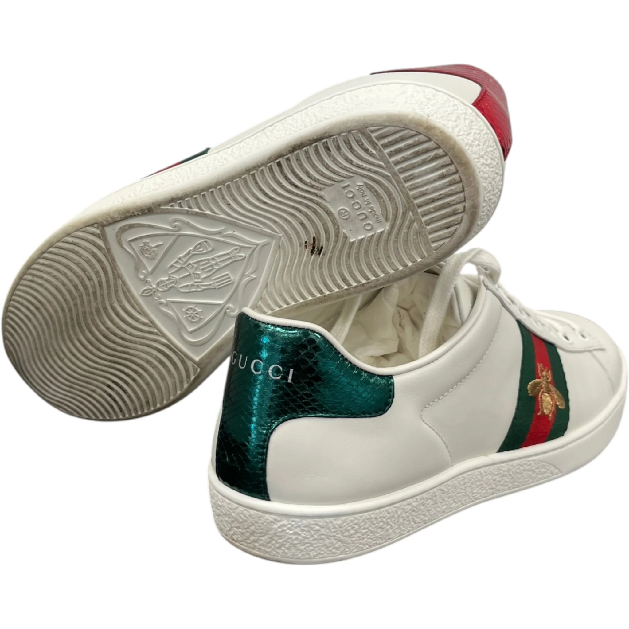 Women's Ace Low Trainers White Size EU 39 / UK 6 - Image 10