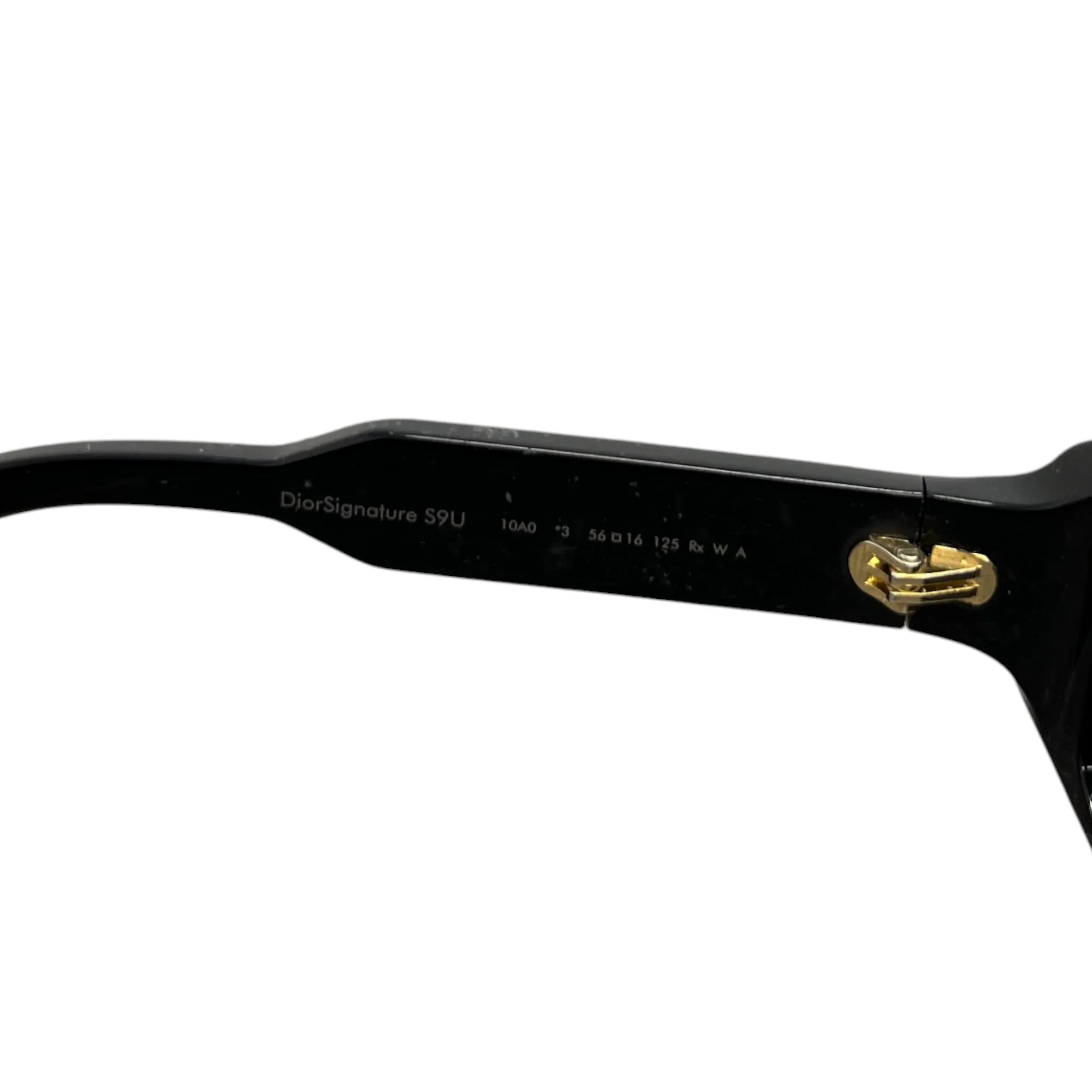 Women's Acetate Diorsignature S9U Sunglasses Black - Image 7