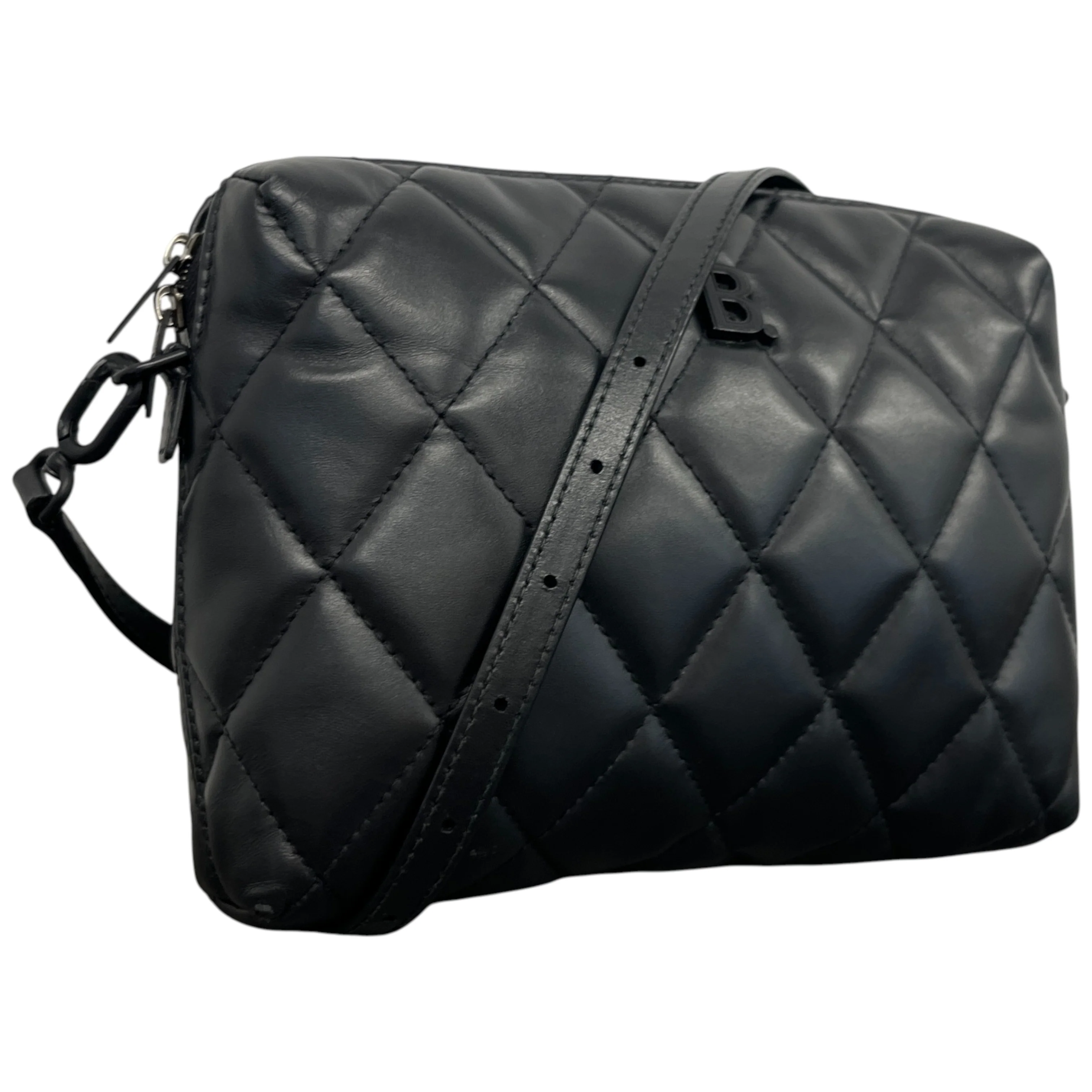 Women's B Camera Bag Black - Image 4