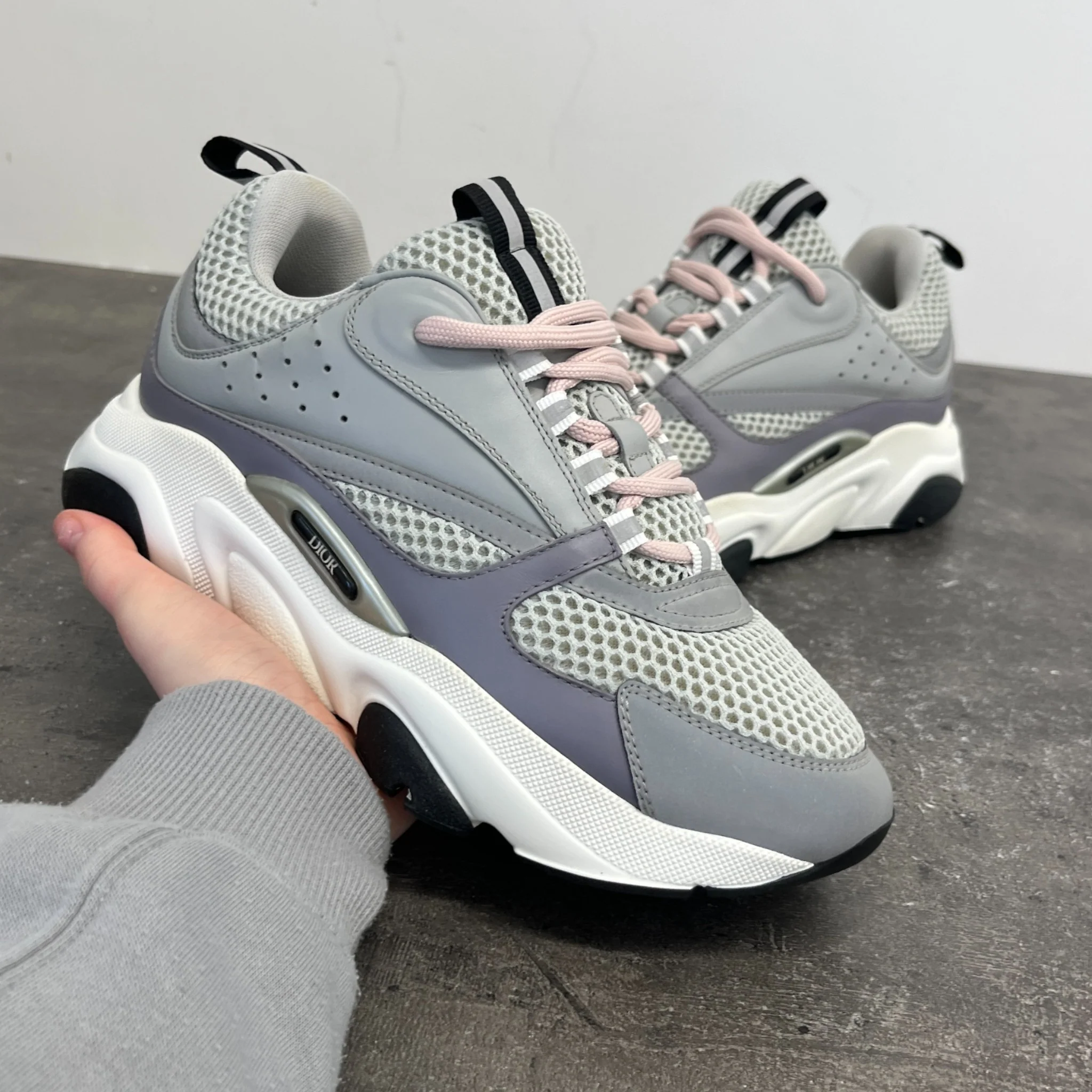 Women's B22 Low Trainers Grey Size EU 38 / UK 5 - Image 12
