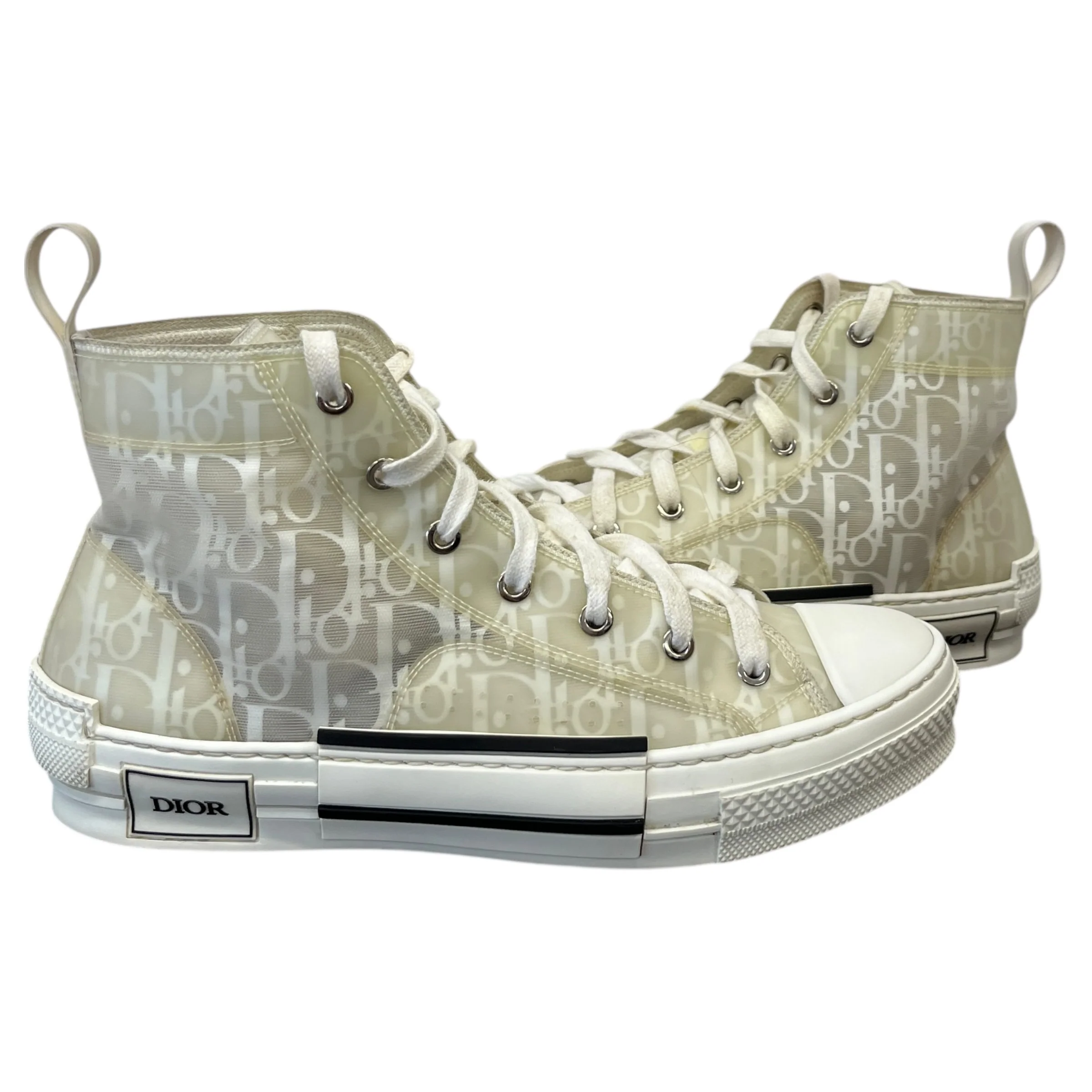 Women's B23 Oblique High Trainers White Size EU 40 / UK 7 - Image 3