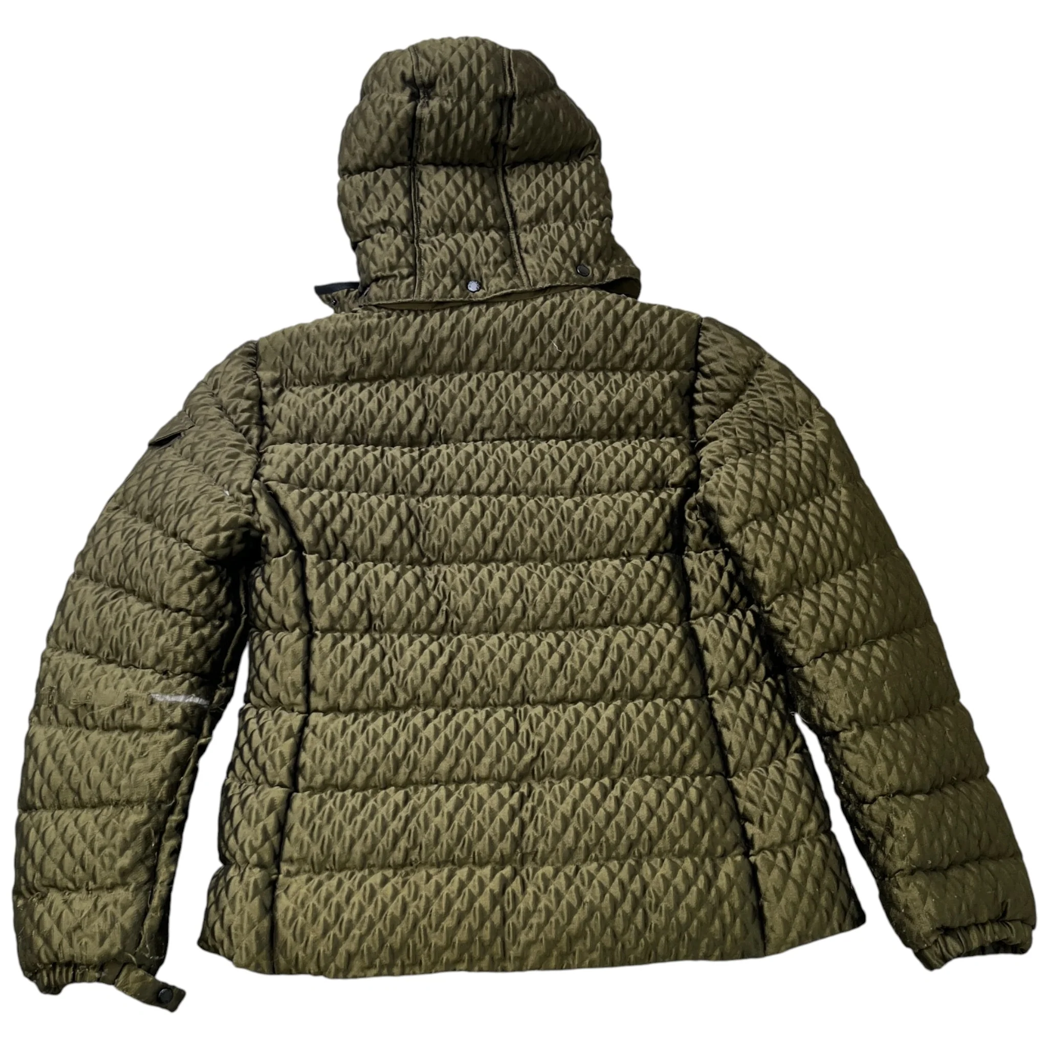 Women's Bady Down Jacket Khaki Size 3 / UK 14 - Image 2