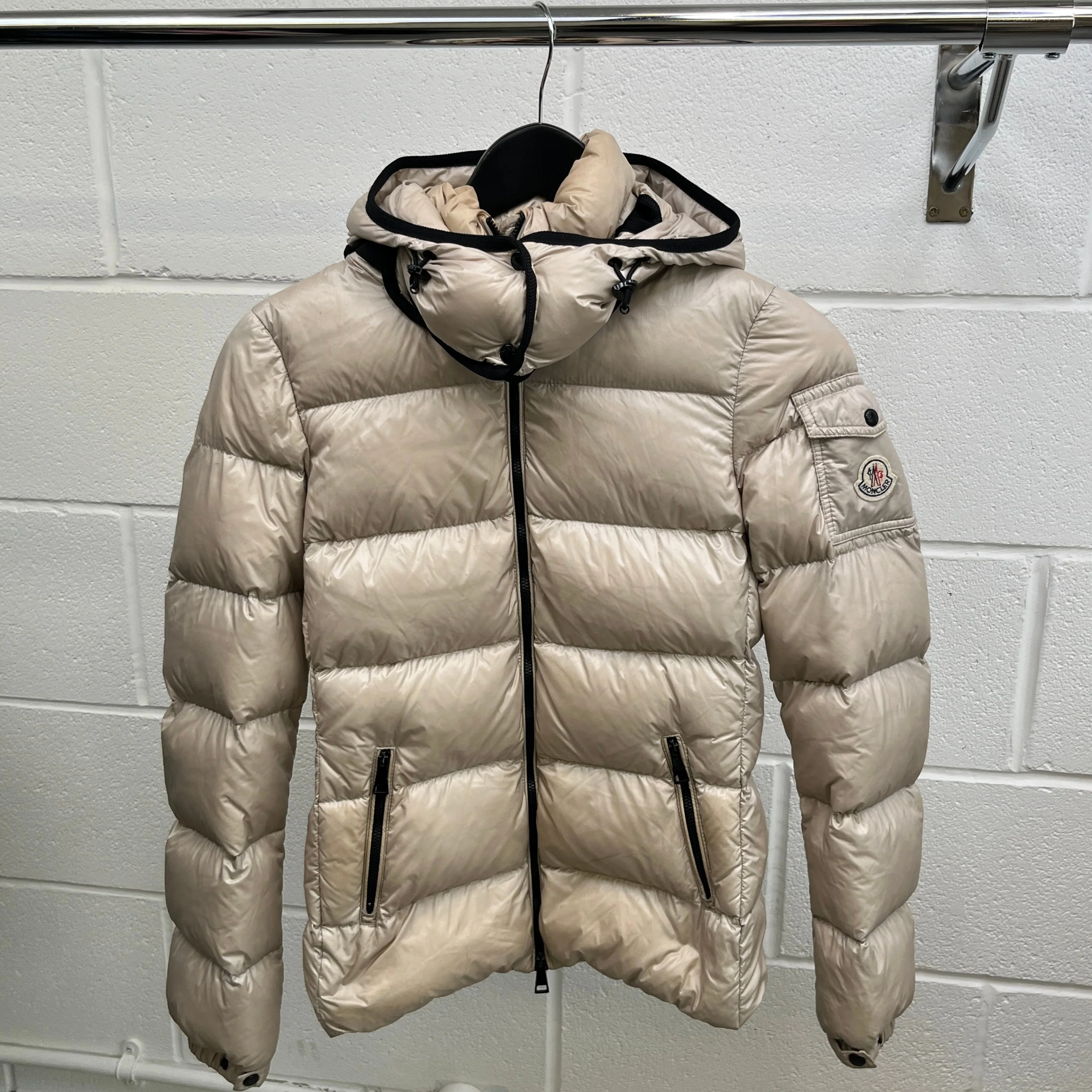 Women's Berre Down Jacket Beige Size 0 / UK 4 - Image 12