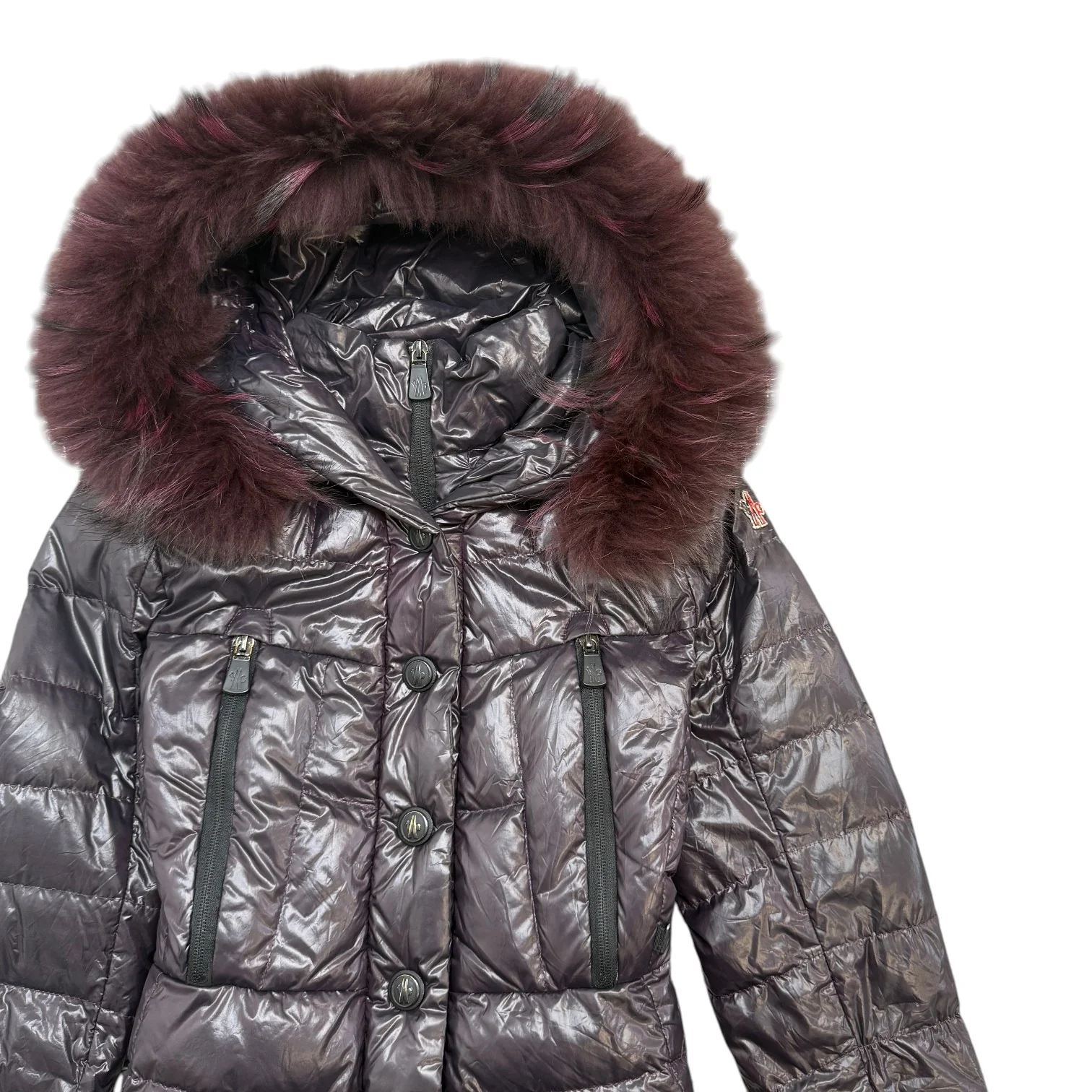 Women's Bever Down Jacket Purple Size 1 / UK 10 - Image 3