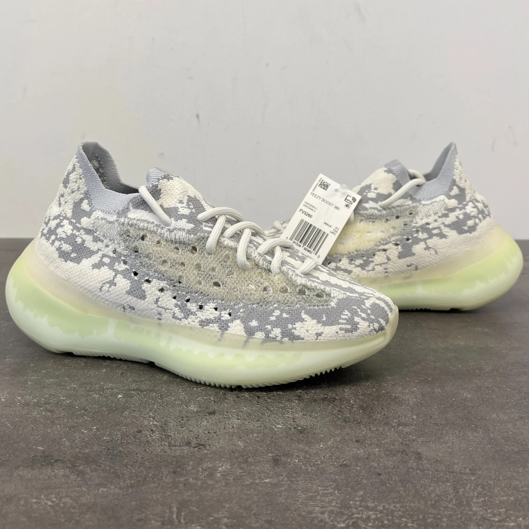 Women's Boost 380 Low Trainers Grey Size EU 37.5 / UK 4.5 - Image 12