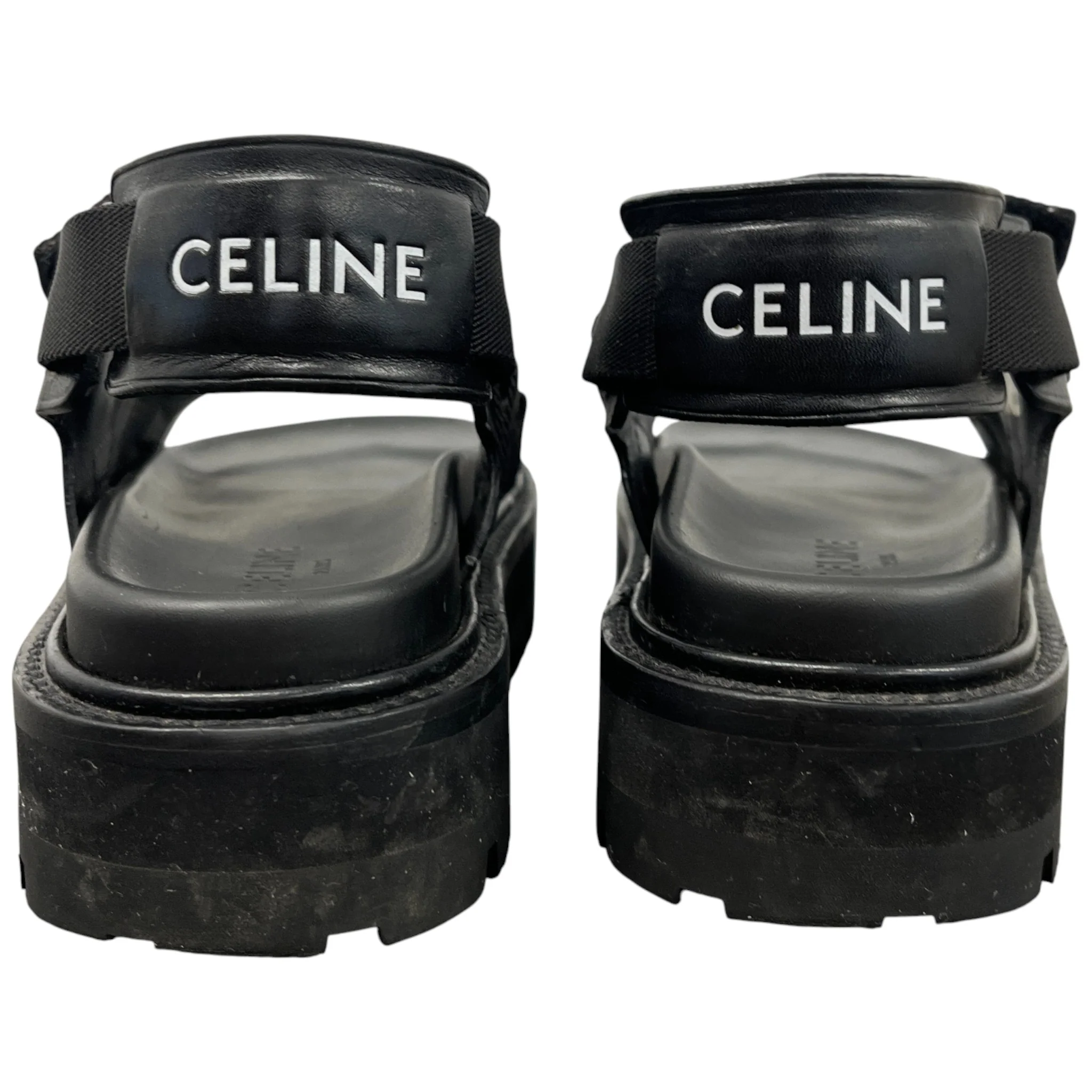 Women's Bulky Logo Sandals Black Size EU 38 / UK 5 - Image 7