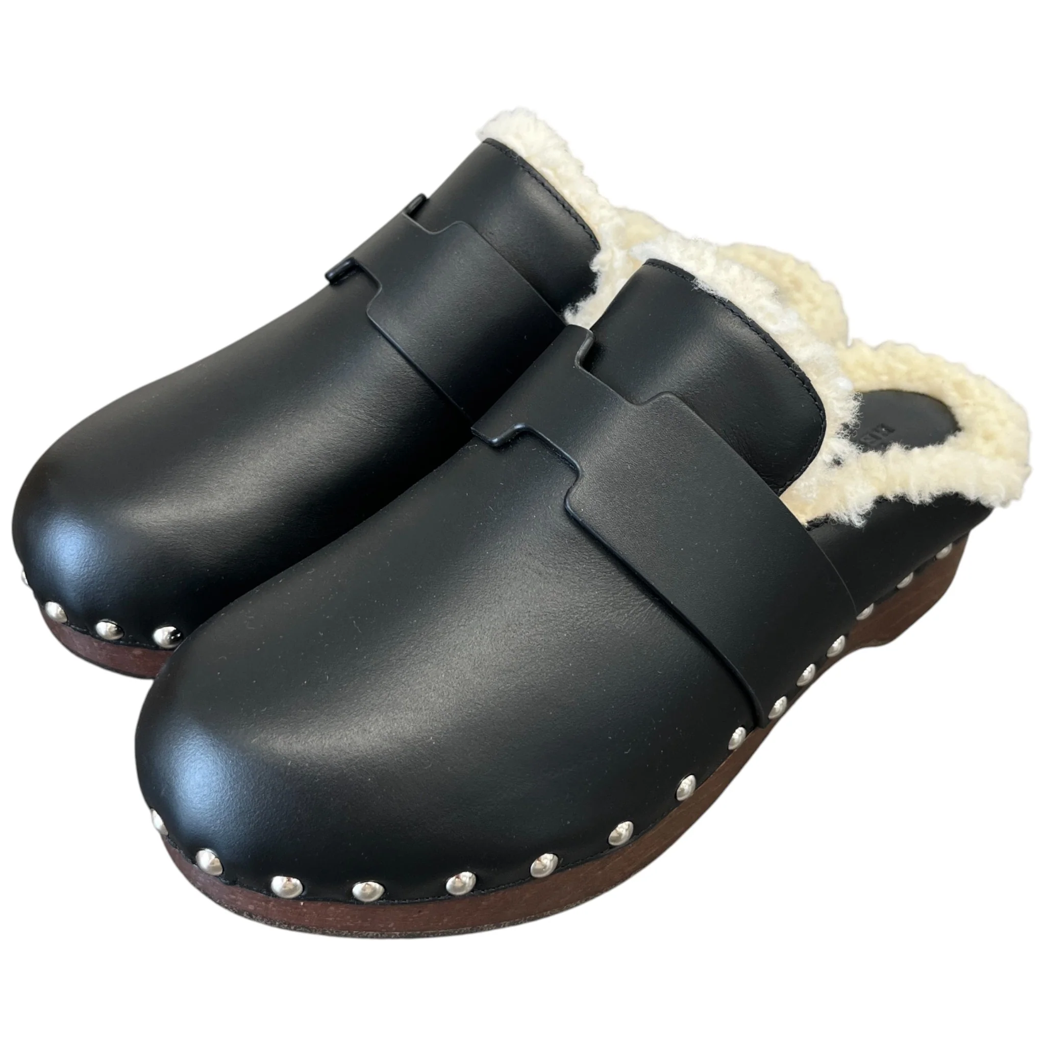 Women's Calya Clog Mules Black Size EU 36 / UK 3 - Image 9