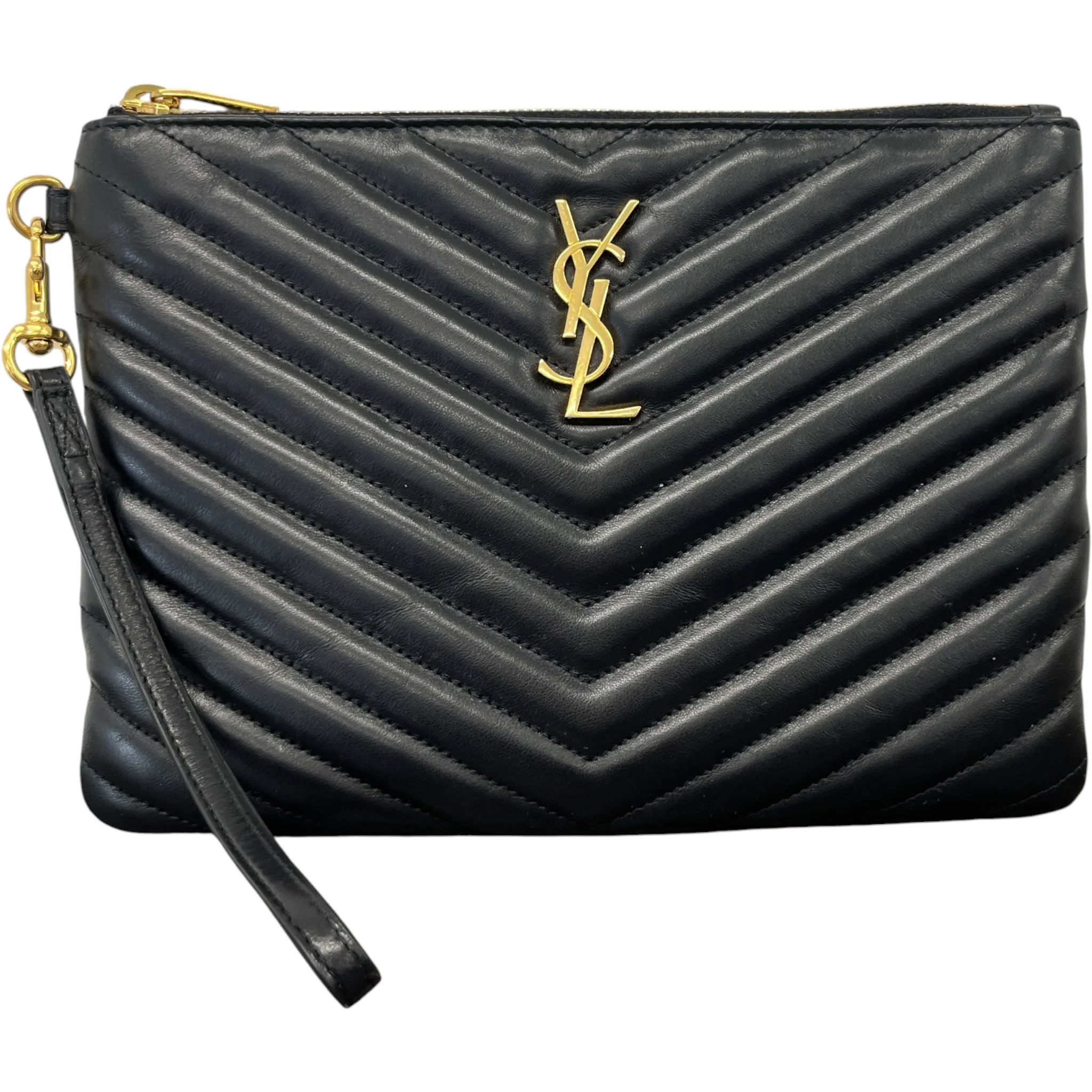 Women's Cassandre Mattelassé Pouch Black