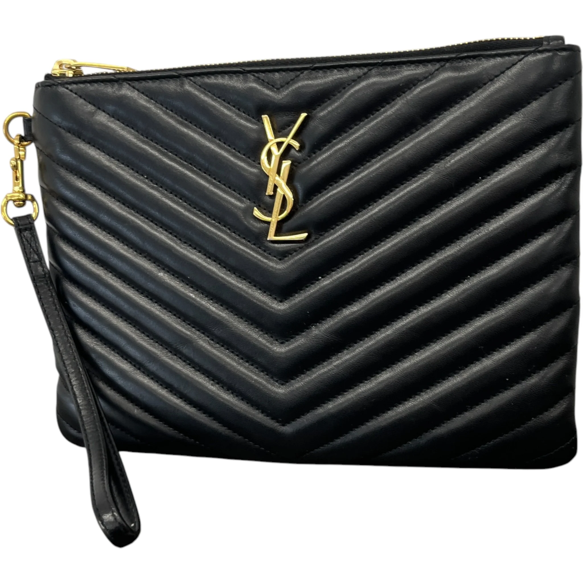 Women's Cassandre Mattelassé Pouch Black - Image 3