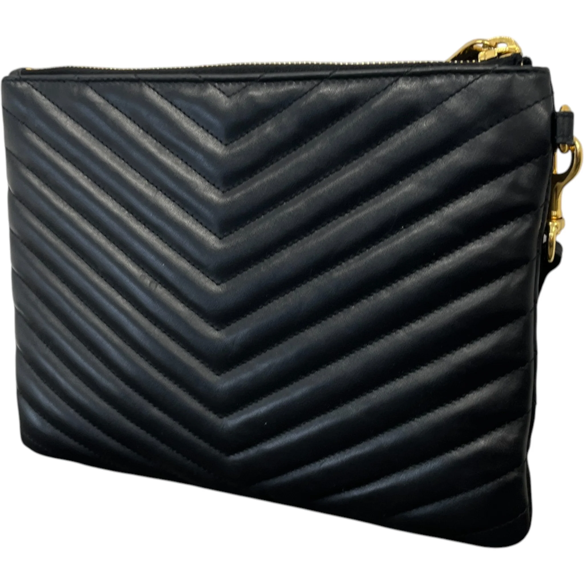 Women's Cassandre Mattelassé Pouch Black - Image 8