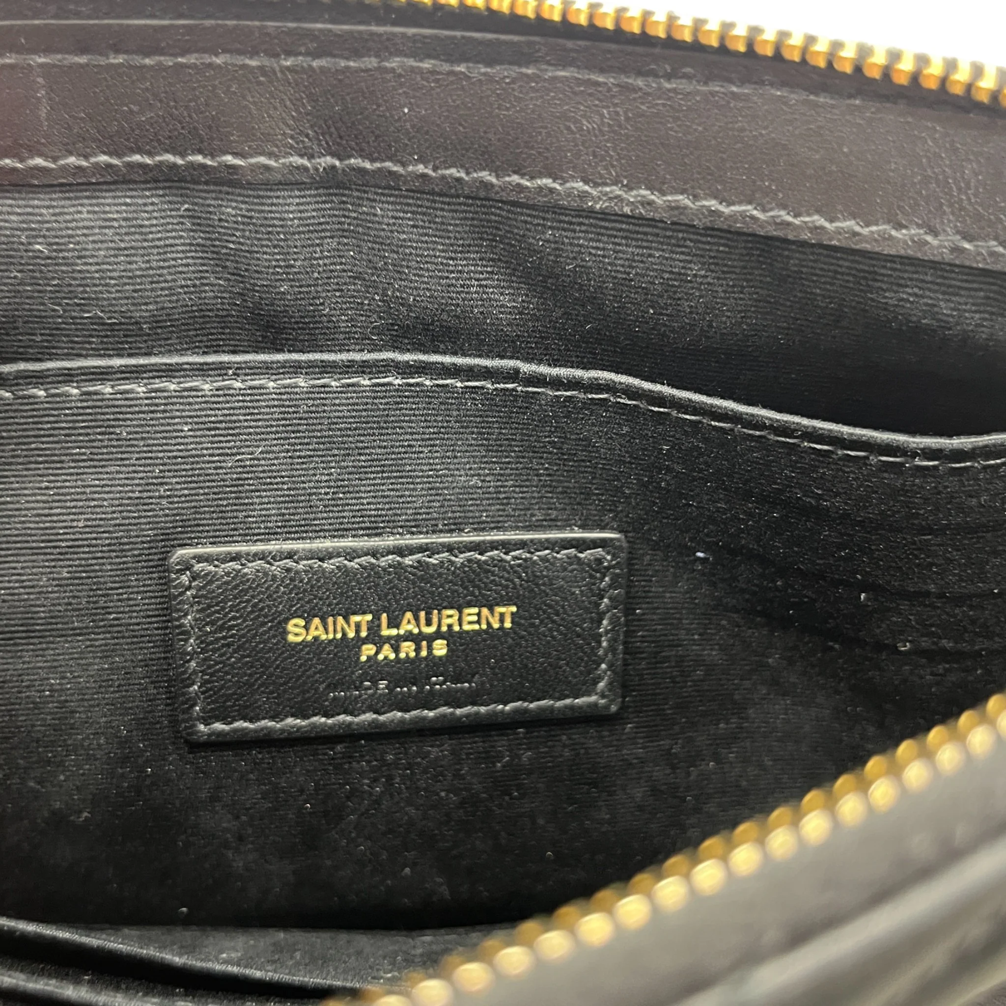 Women's Cassandre Mattelassé Pouch Black - Image 9