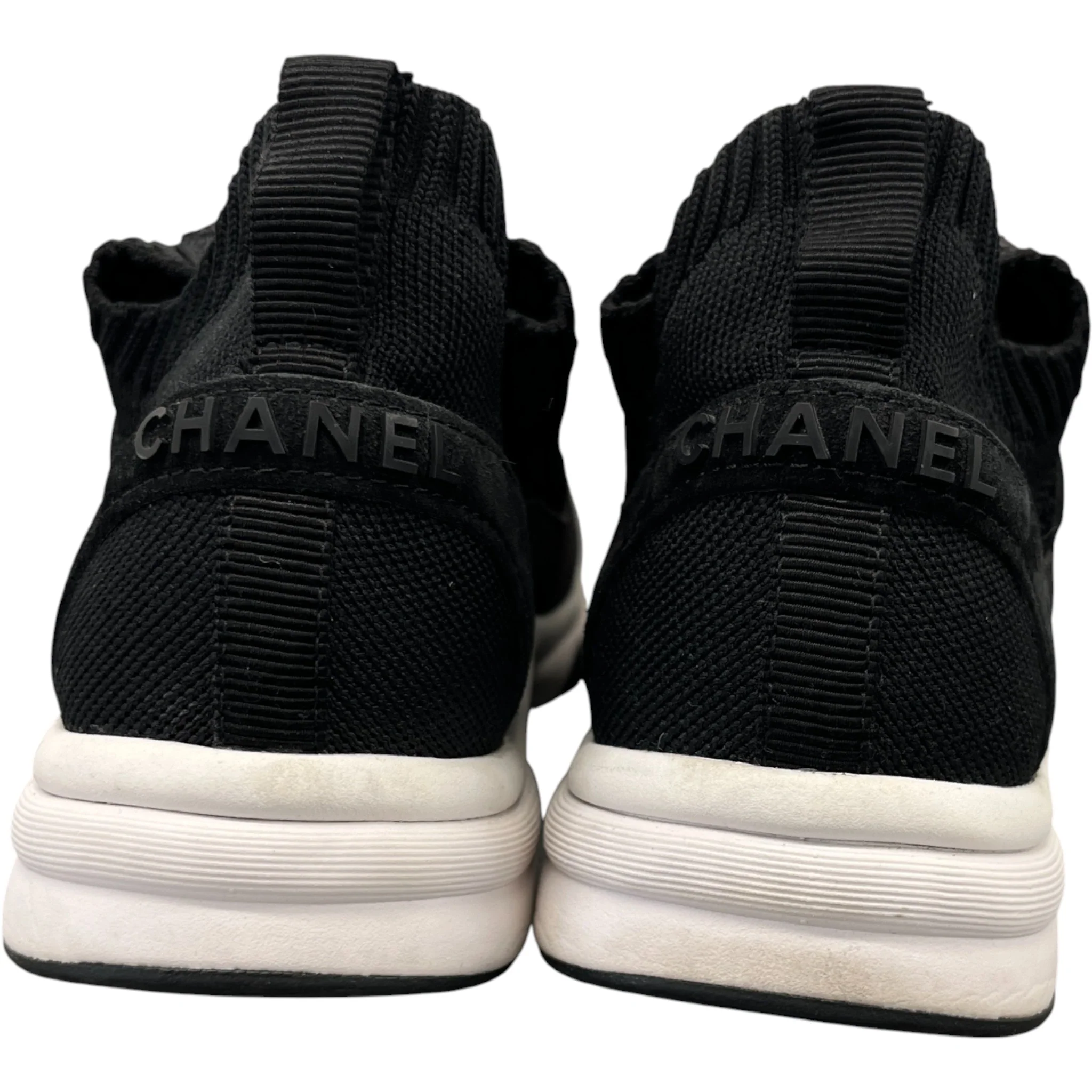 Women's Cc Logo Low Trainers Black Size EU 39 / UK 6 - Image 7