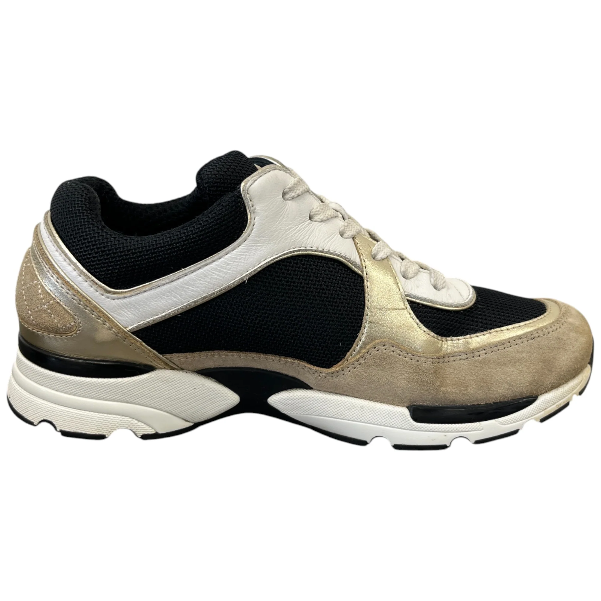 Women's Cc Runners Low Trainers Gold Size EU 37.5 / UK 4.5 - Image 4