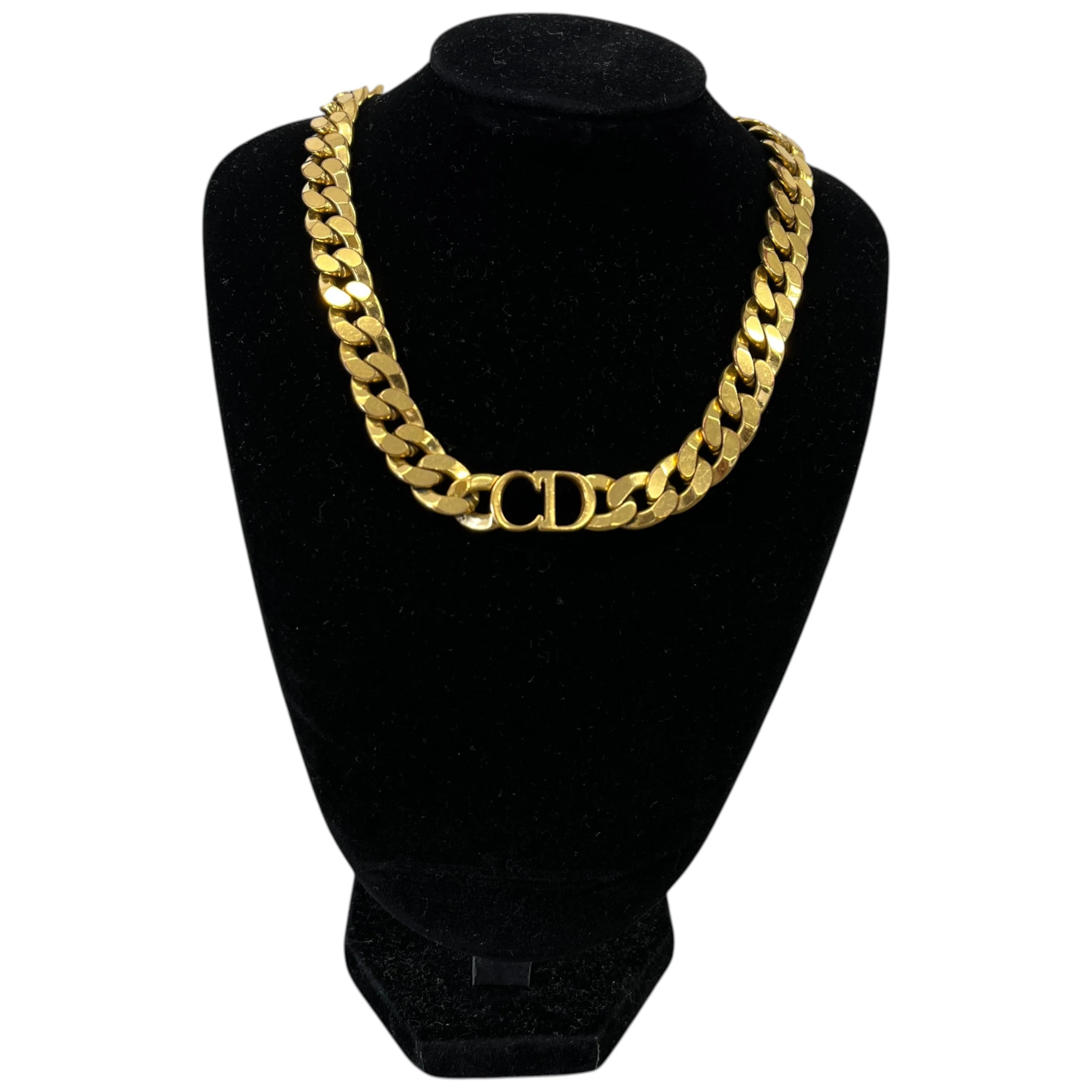 Women's Cd Danseuse Etoile Chocker Necklace Gold