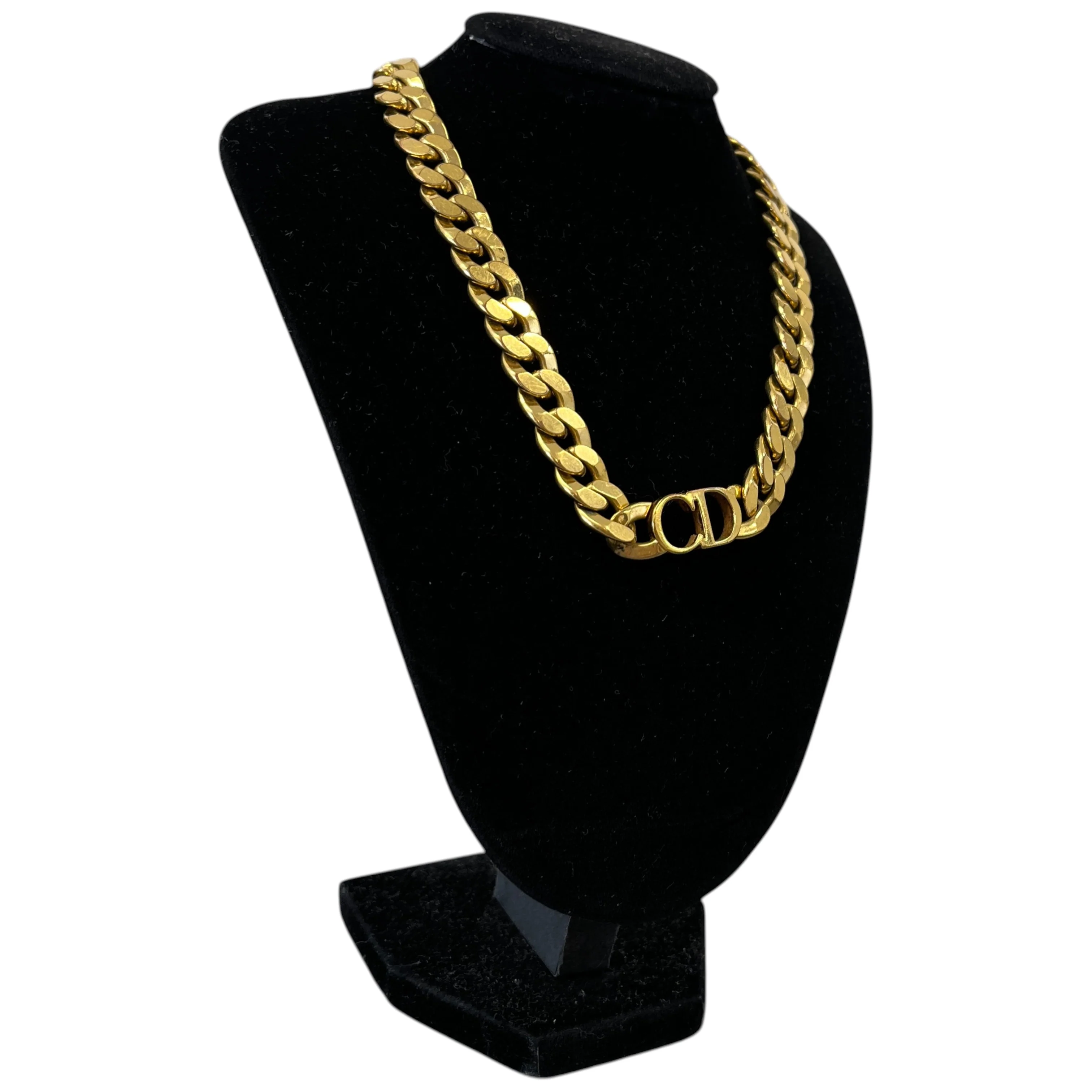 Women's Cd Danseuse Etoile Chocker Necklace Gold - Image 2